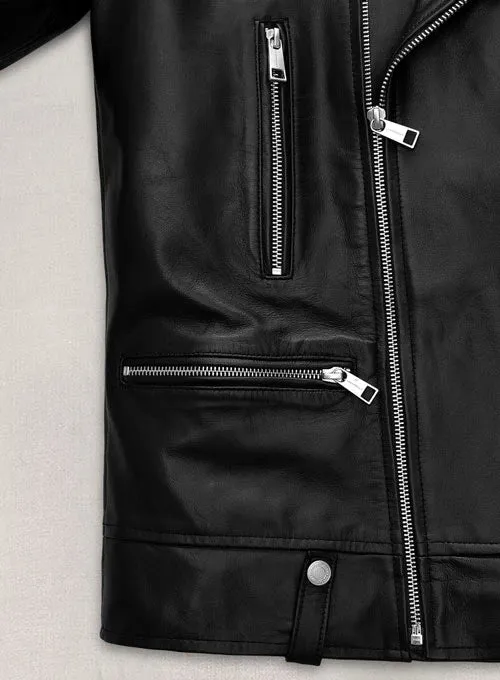 Kevin Hart Black Leather Jacket