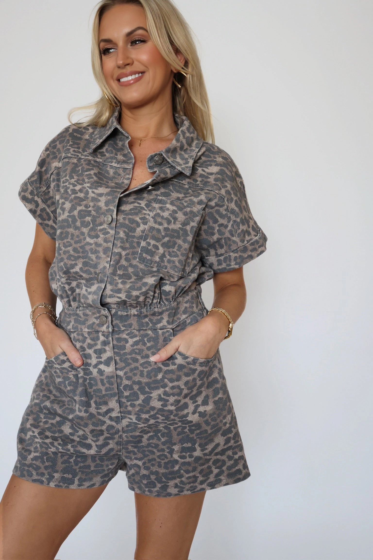 TemperatureRegulating Fabric Casual Jacket Kim Romper