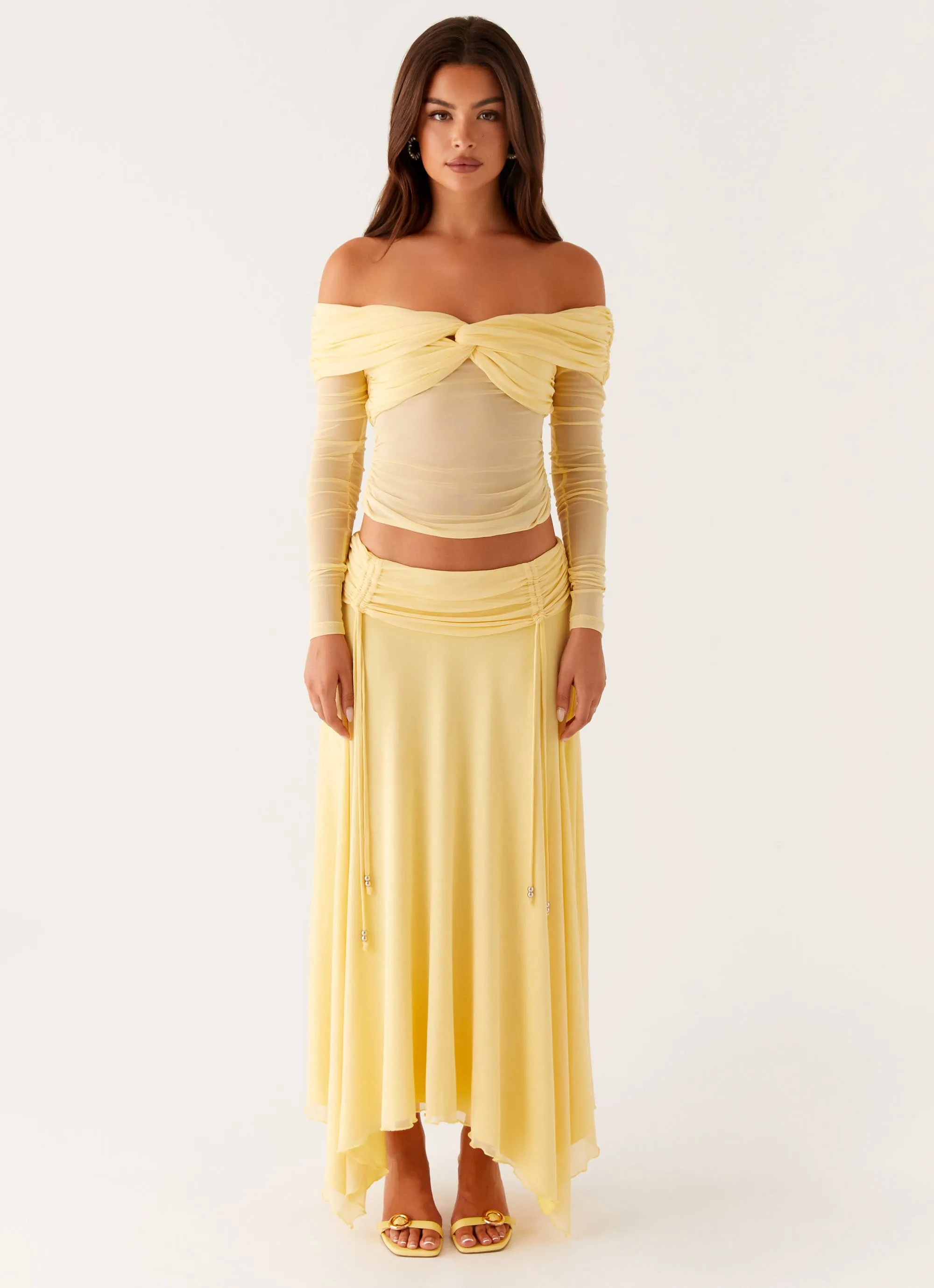 Kirrabilli Midi Skirt - Yellow Outfit Moodboard