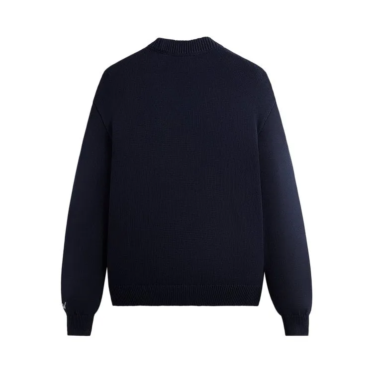 Kith For Mickey & Friends Goofy K Crewneck 'Nocturnal' Sweater, Blue