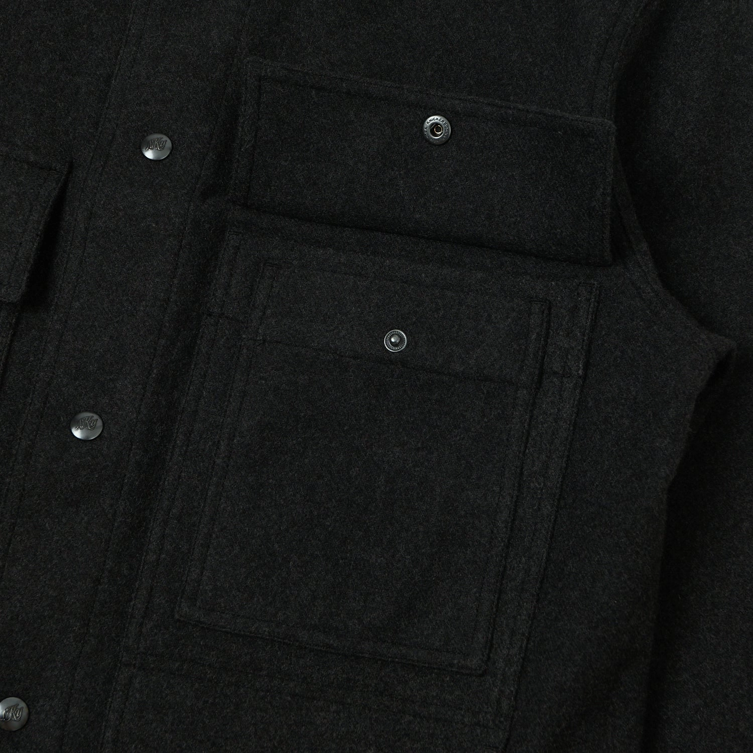 Knickerbocker 'Mott' Wool Cashmere Jacket - Charcoal