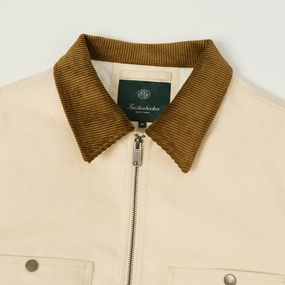 Knickerbocker 'Pacific' Jungle Cloth Jacket - Ecru