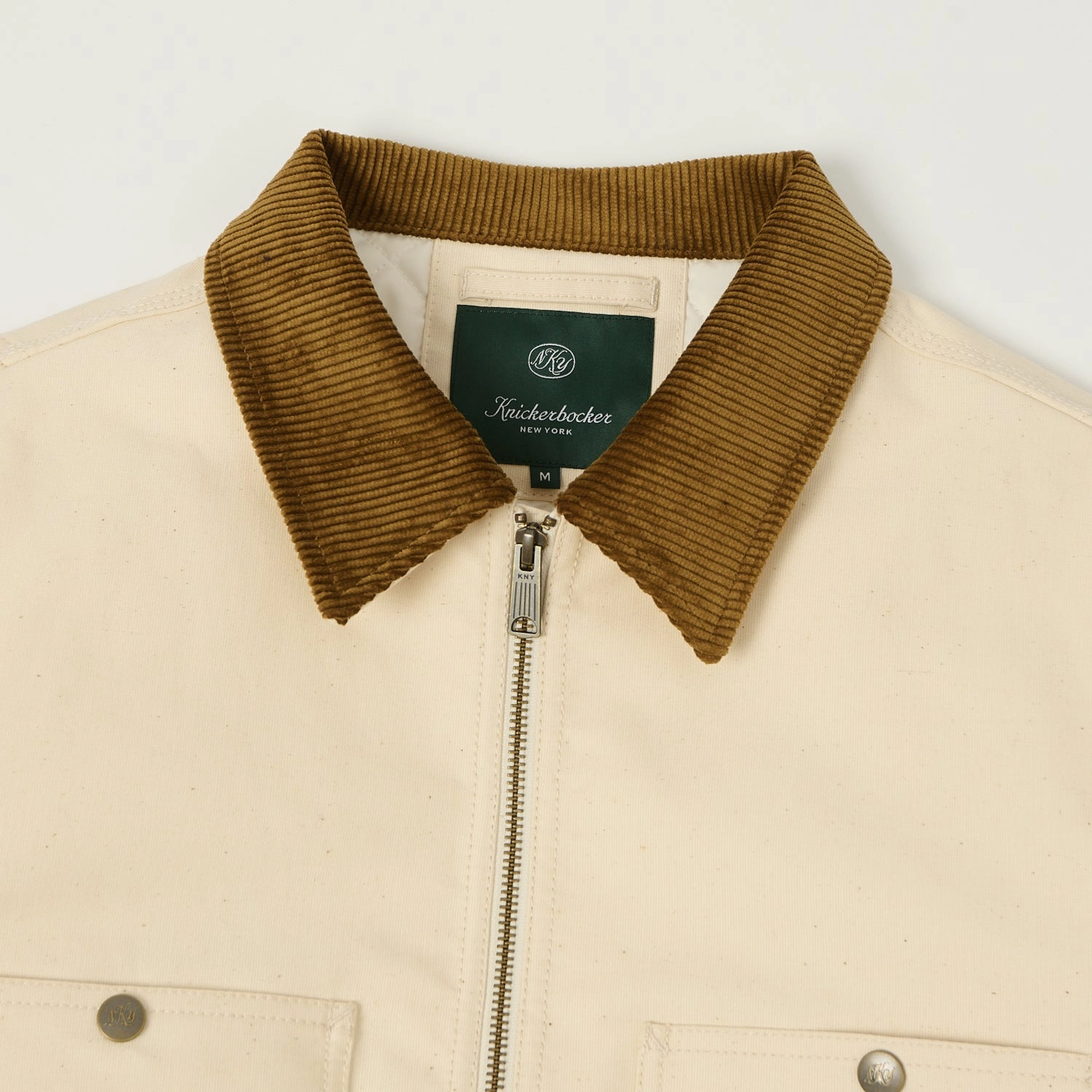 Knickerbocker 'Pacific' Jungle Cloth Jacket - Ecru