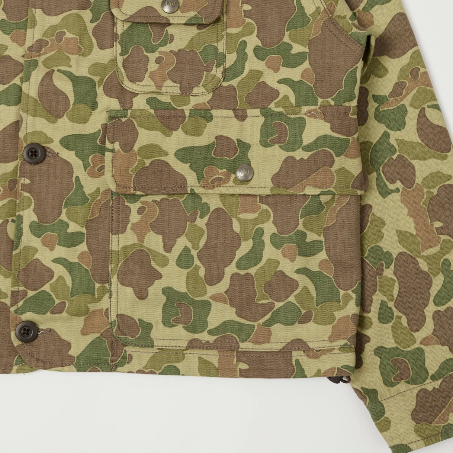 Knickerbocker Catskills HBT Coat - Duck Camo