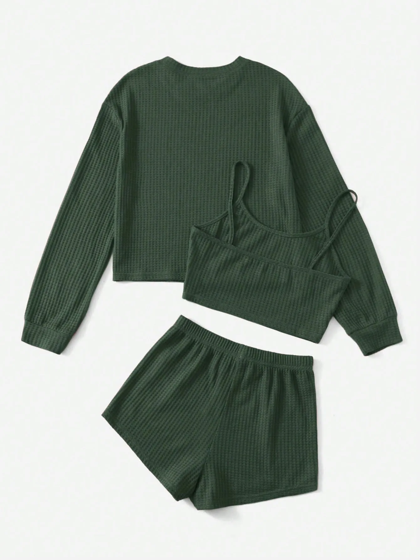 Knit Cami Top & Shorts PJ Sett shirt