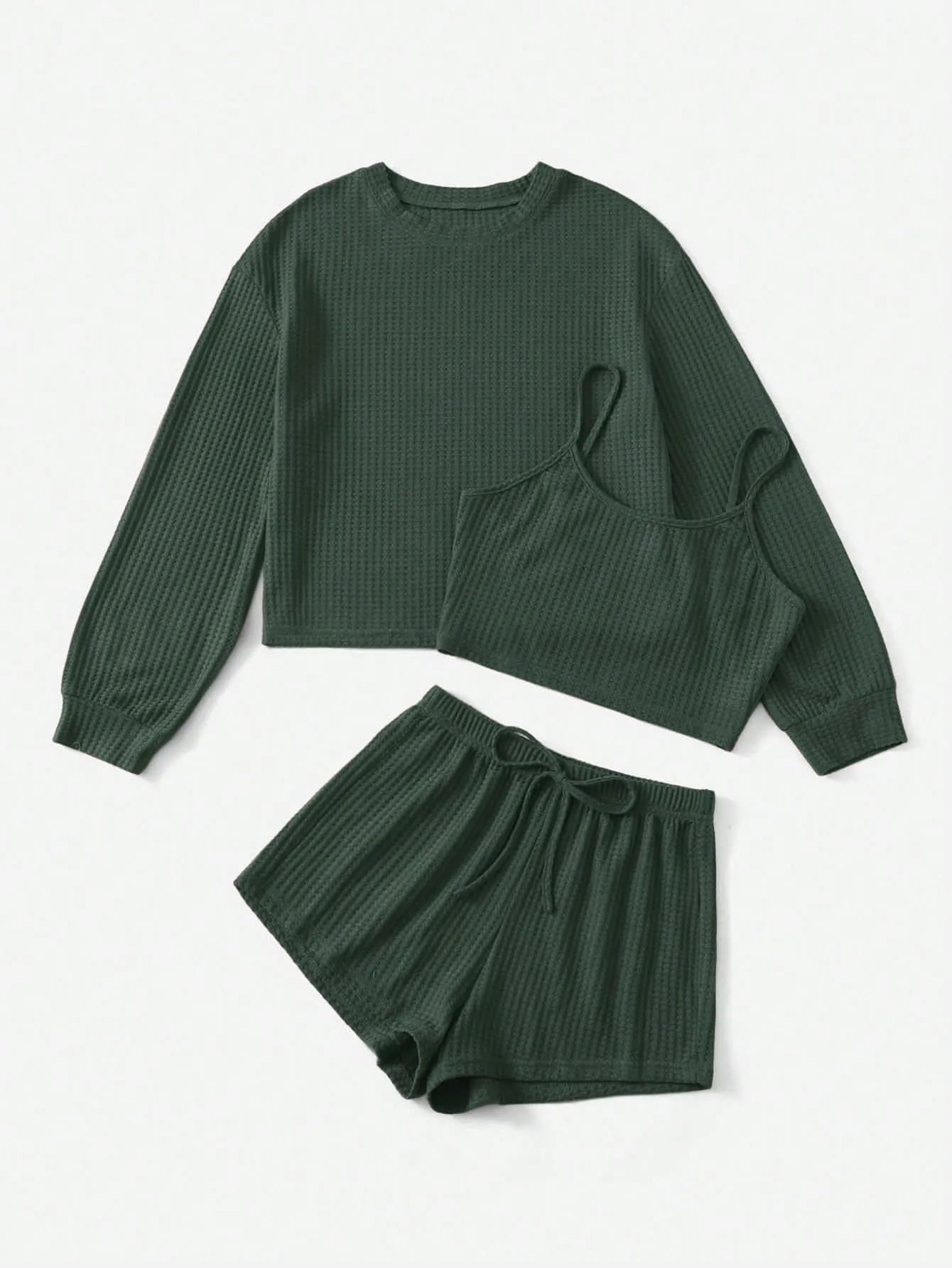 Knit Cami Top & Shorts PJ Sett shirt