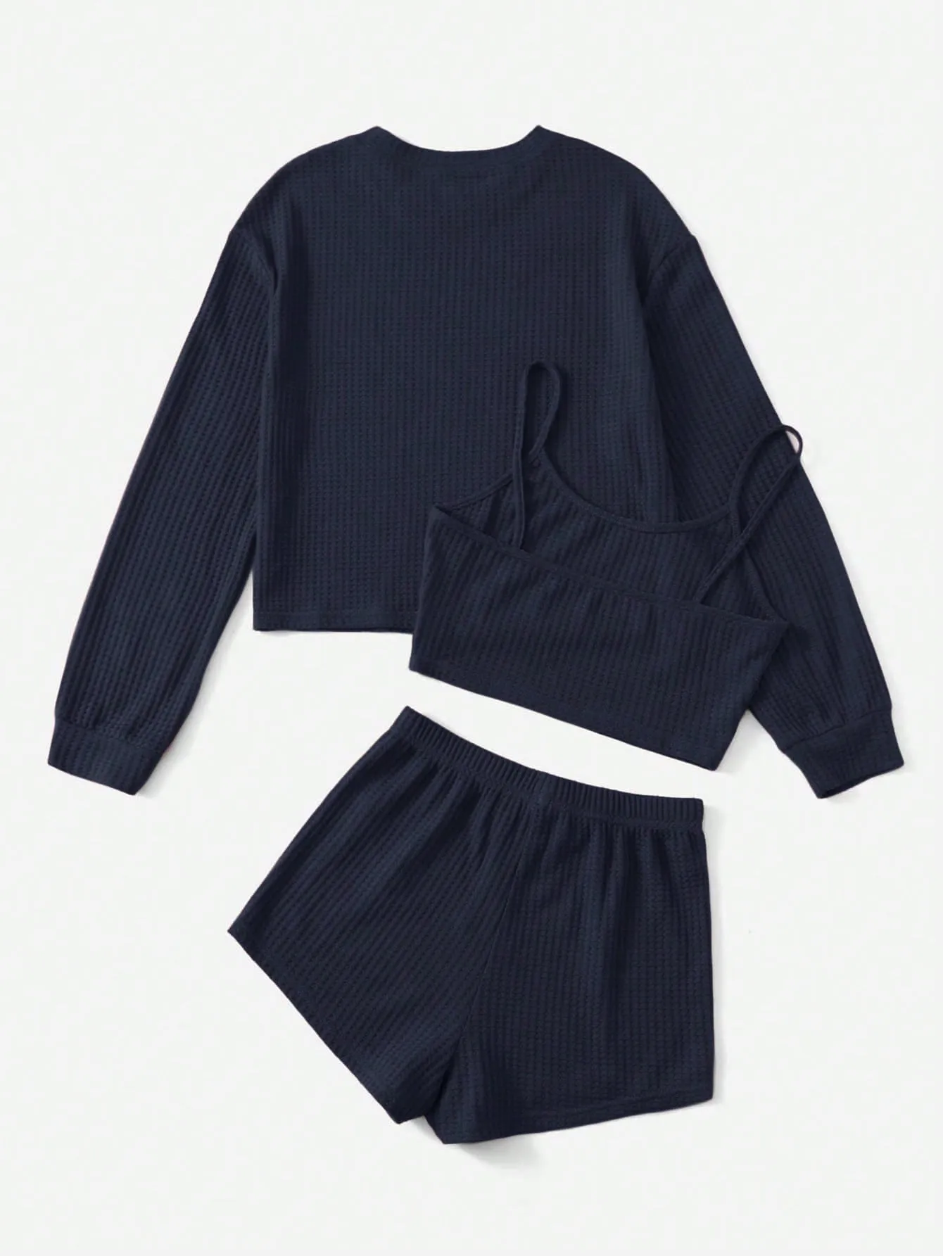 Knit Cami Top & Shorts PJ Sett shirt