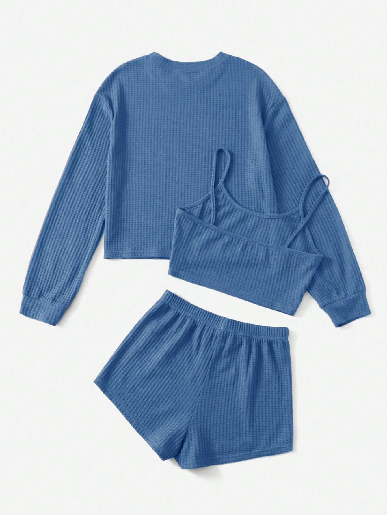 Knit Cami Top & Shorts PJ Sett shirt