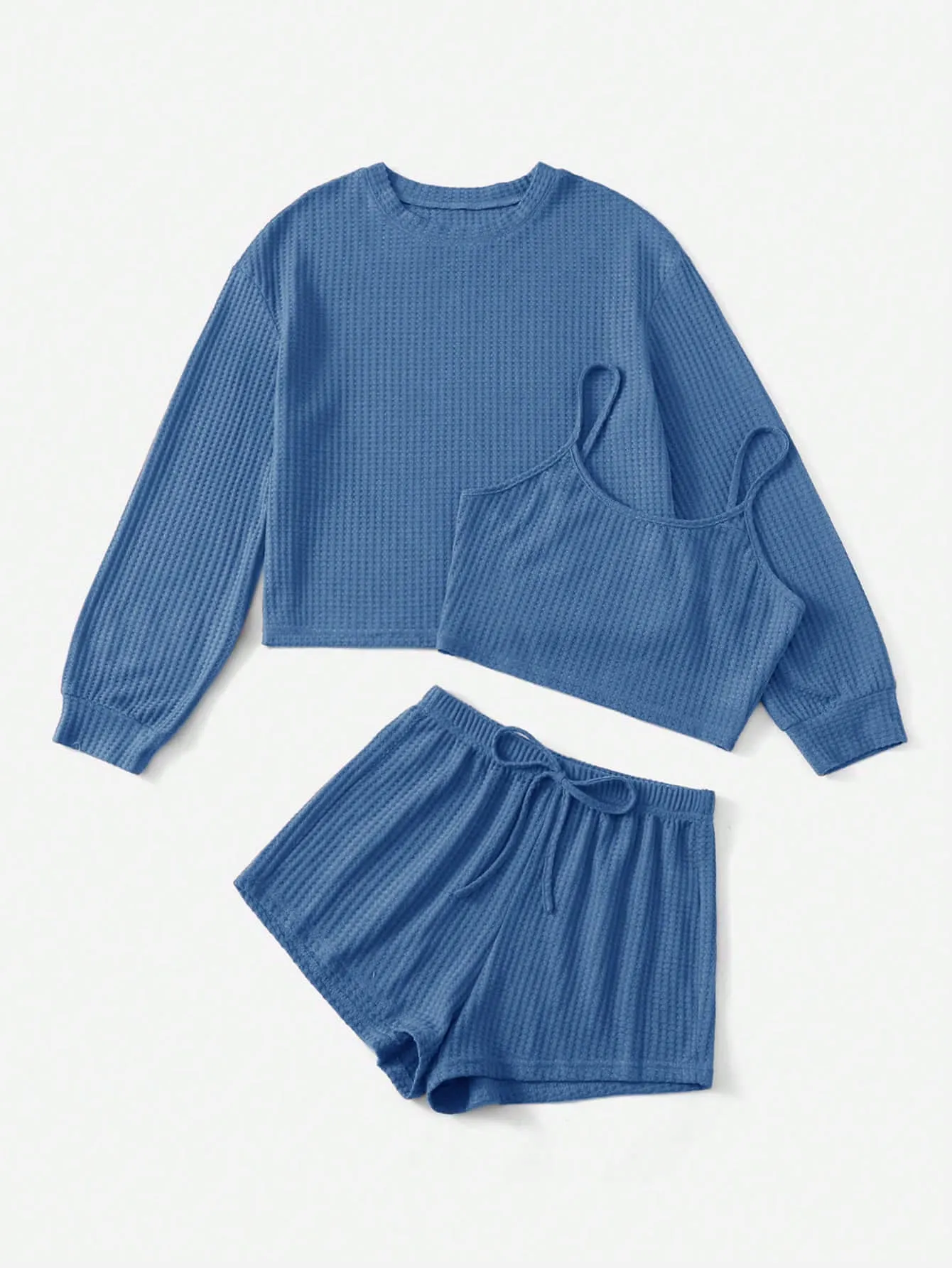Knit Cami Top & Shorts PJ Sett shirt