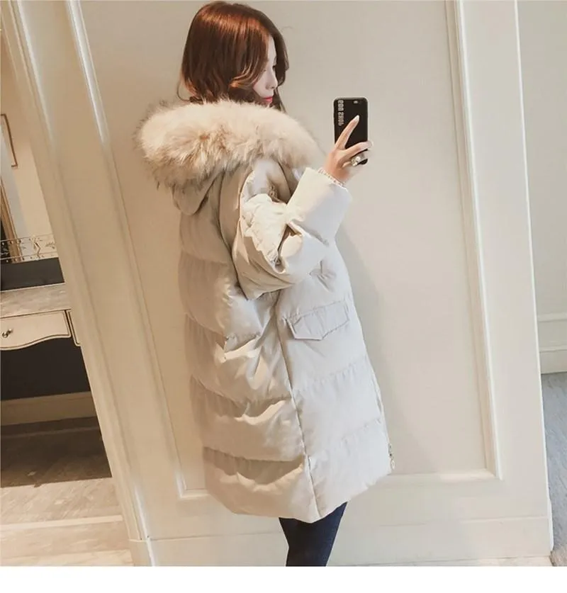 Korean Coat Long Padded