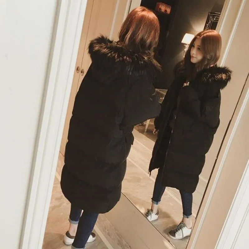 Korean Coat Long Padded