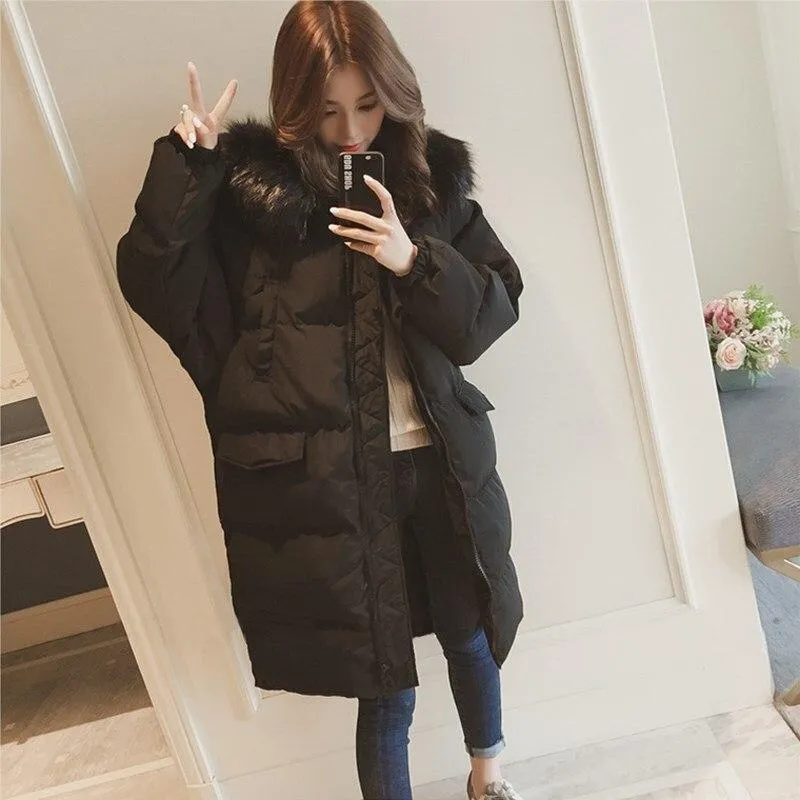 Korean Coat Long Padded