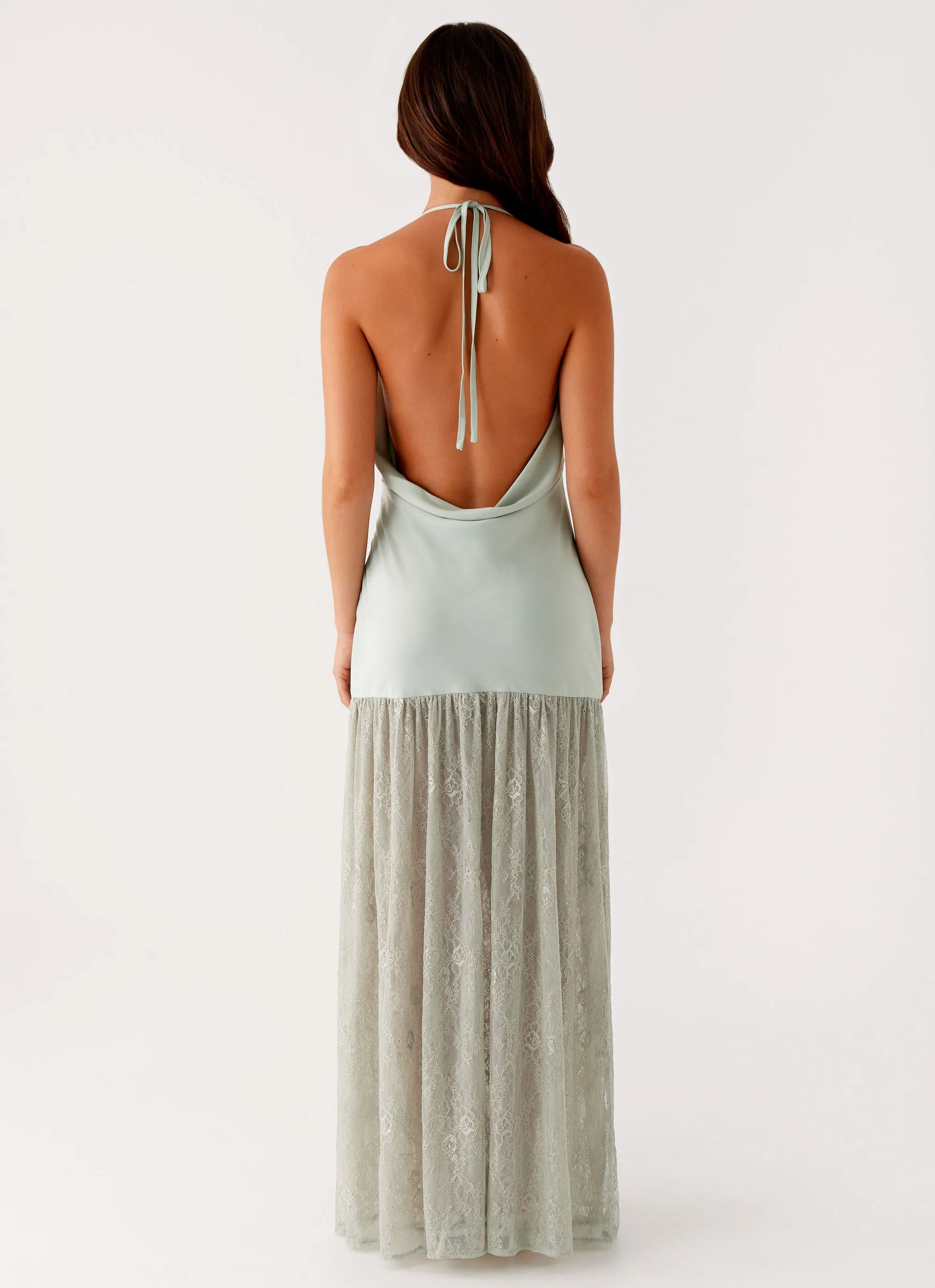 Wrinkle Free Care Flexible Mobility Kylie Maxi Dress - Sage