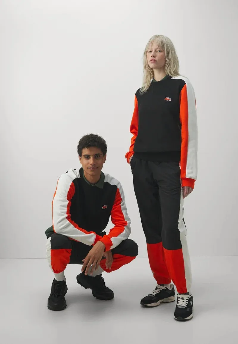 Lacoste Exclusive Unisex sweatshirt, black/orange/white