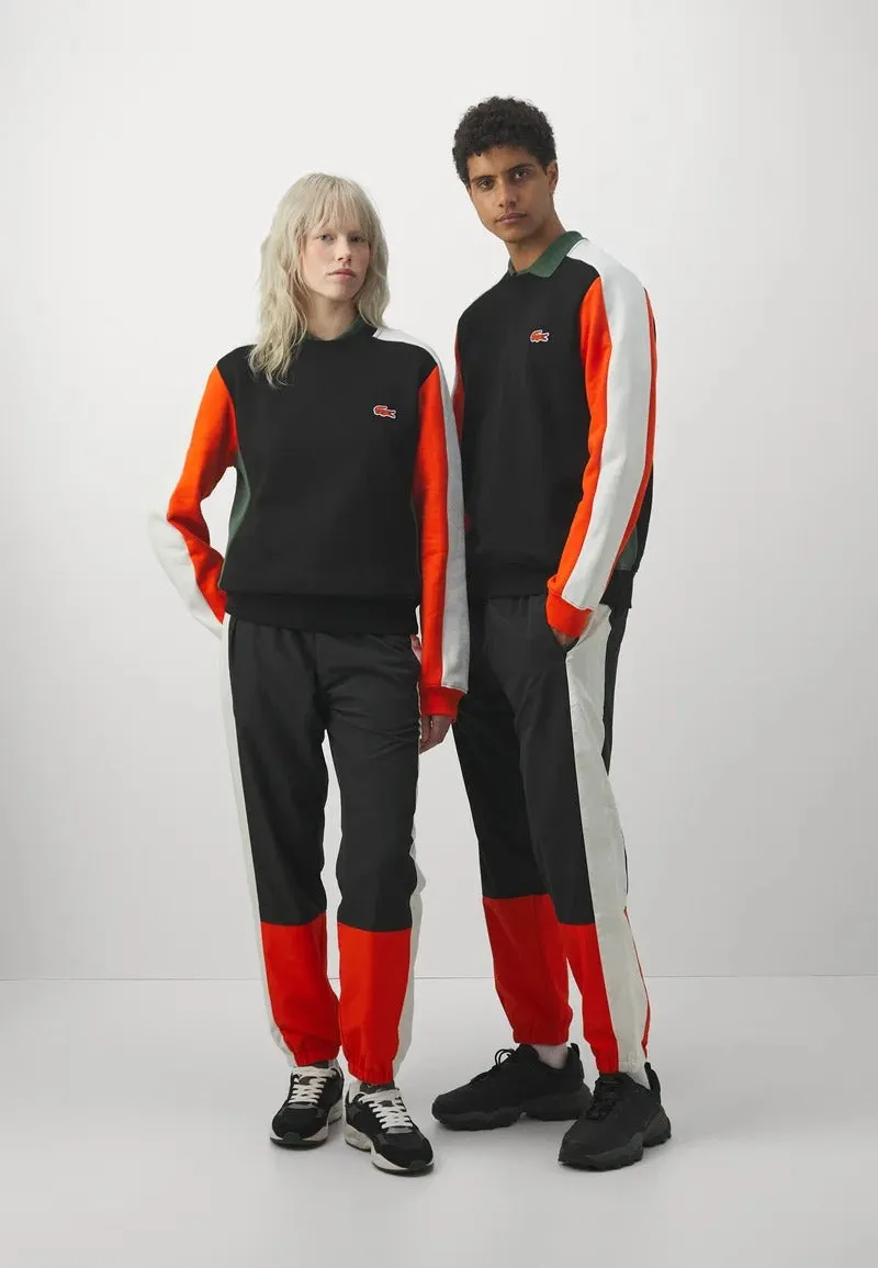 Lacoste Exclusive Unisex sweatshirt, black/orange/white