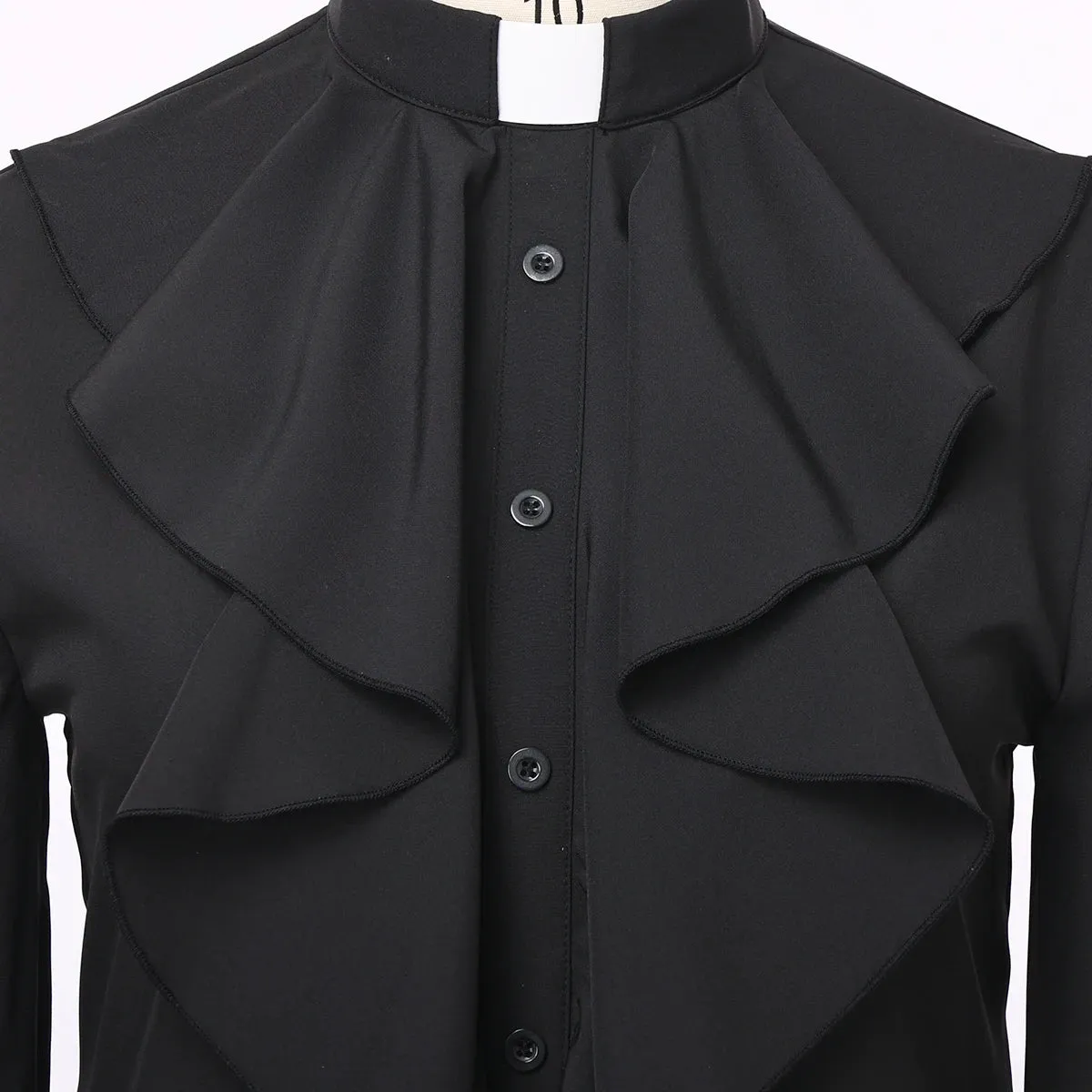 Ladies Clergy Shirt Tab Collar