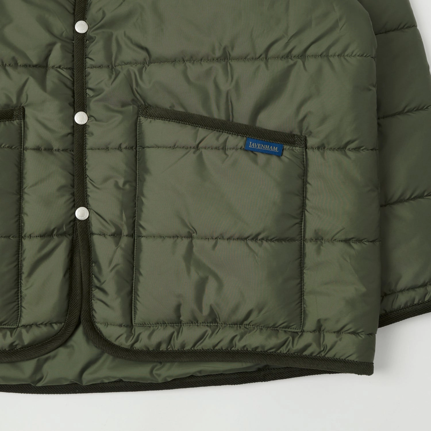 Lavenham Big Quilt Mickfield Jacket - Olive Green