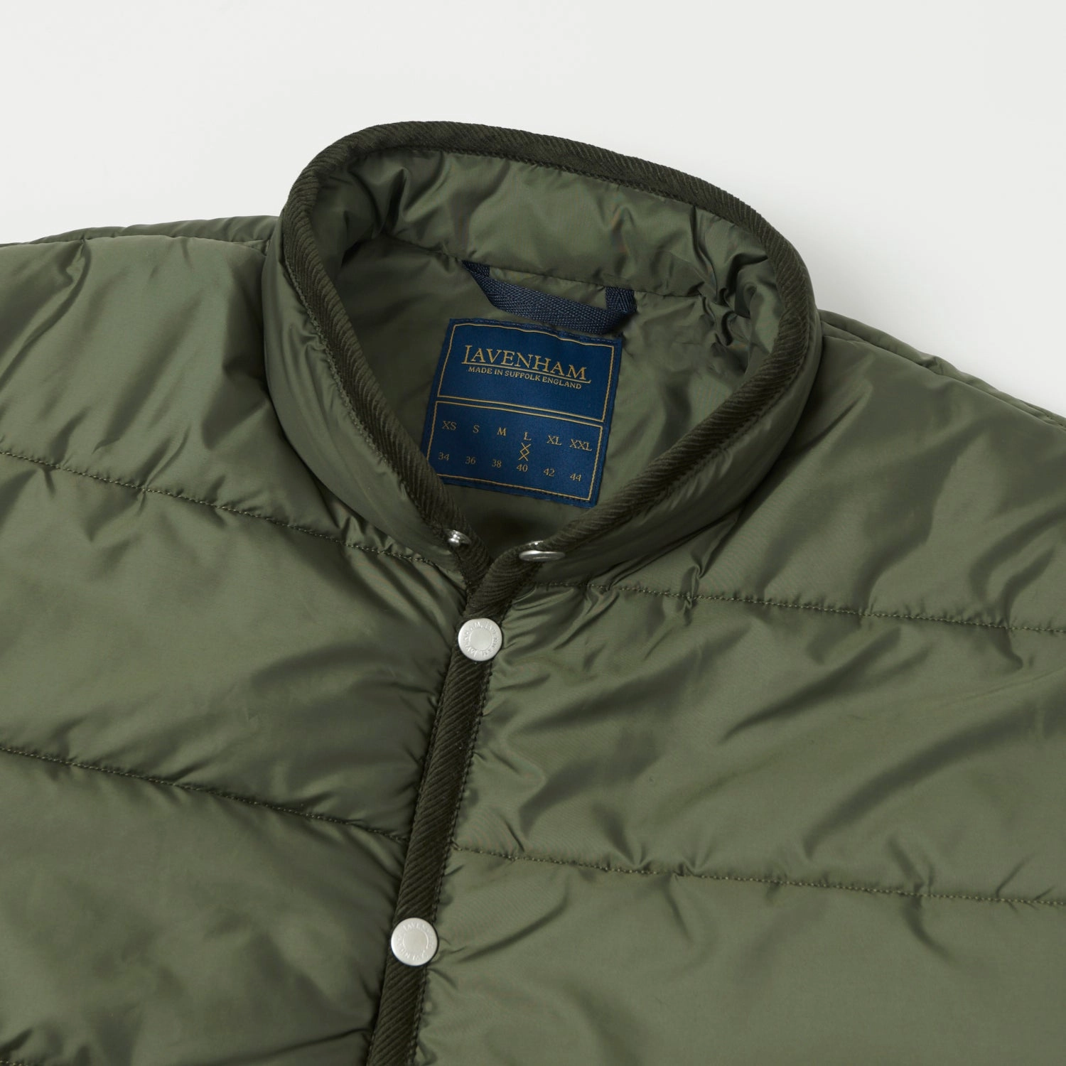 Lavenham Big Quilt Mickfield Jacket - Olive Green