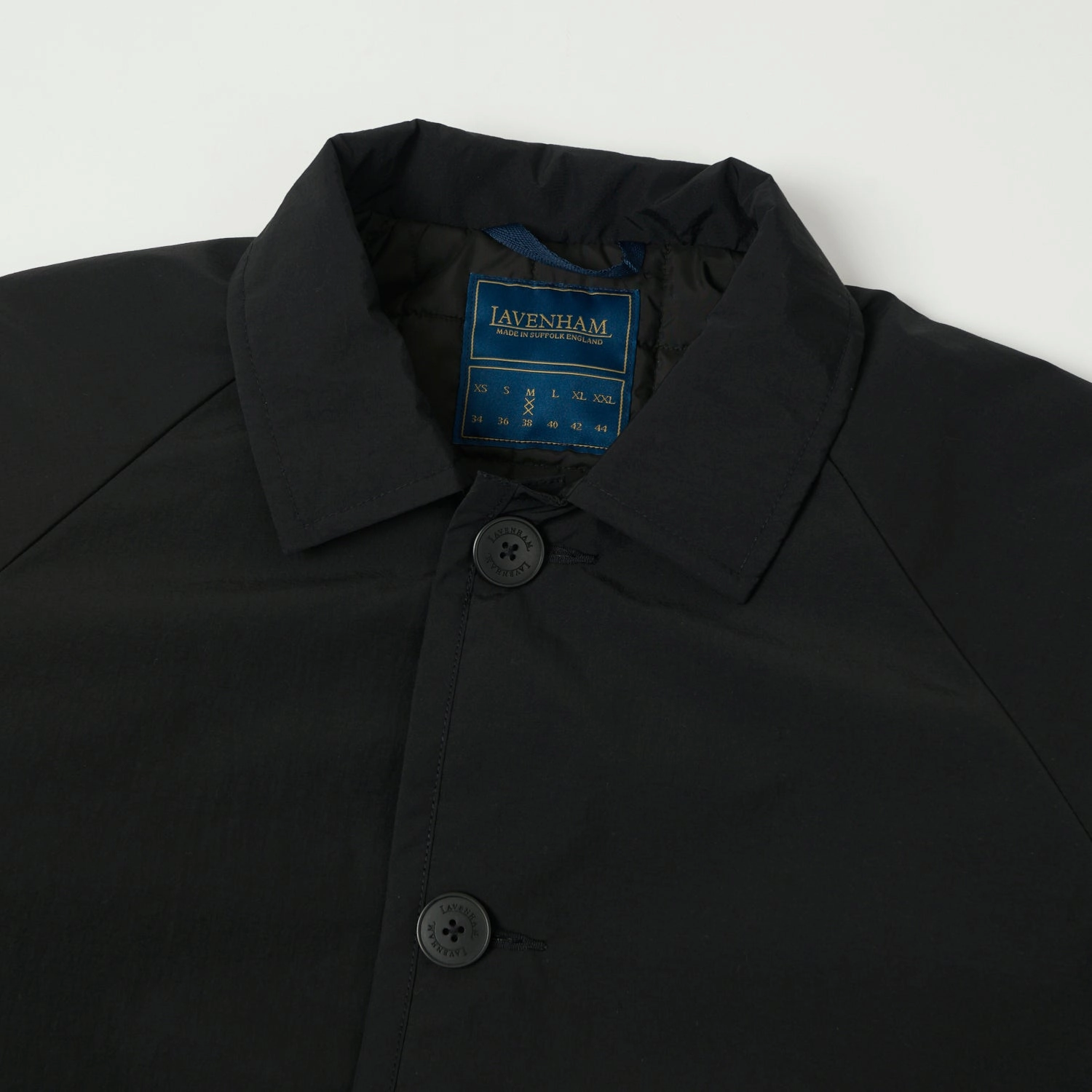 Lavenham FCQ Button Chantry - Black