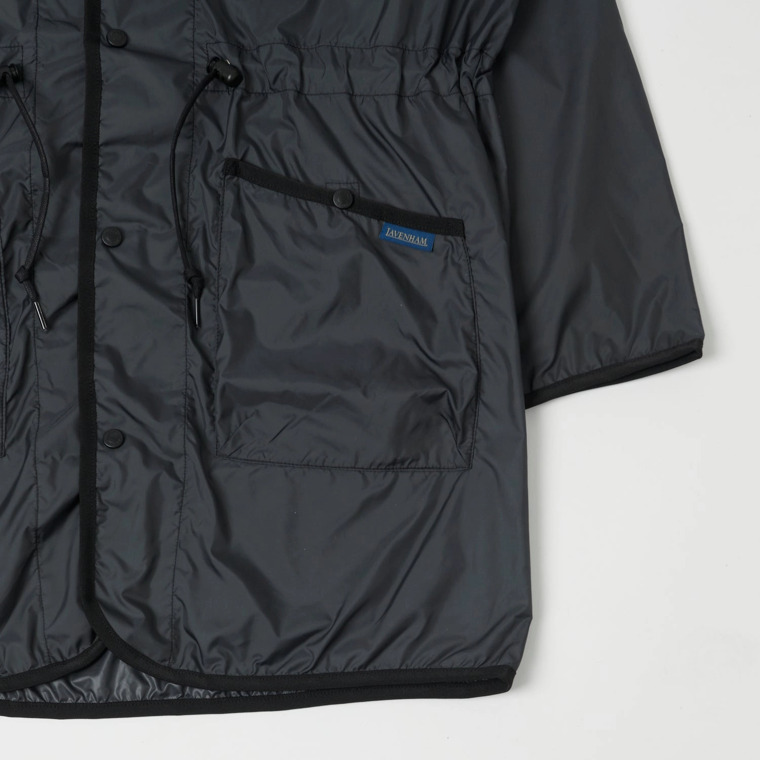 Lavenham Gathered Waist Brundon Jacket - Lamp Black