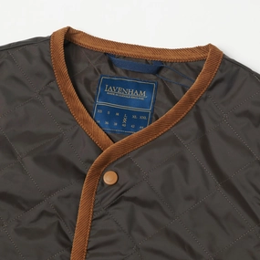 Lavenham Thornham Gilet - Dark Chocolate Lavenham Thornham Gilet - Dark Chocolate