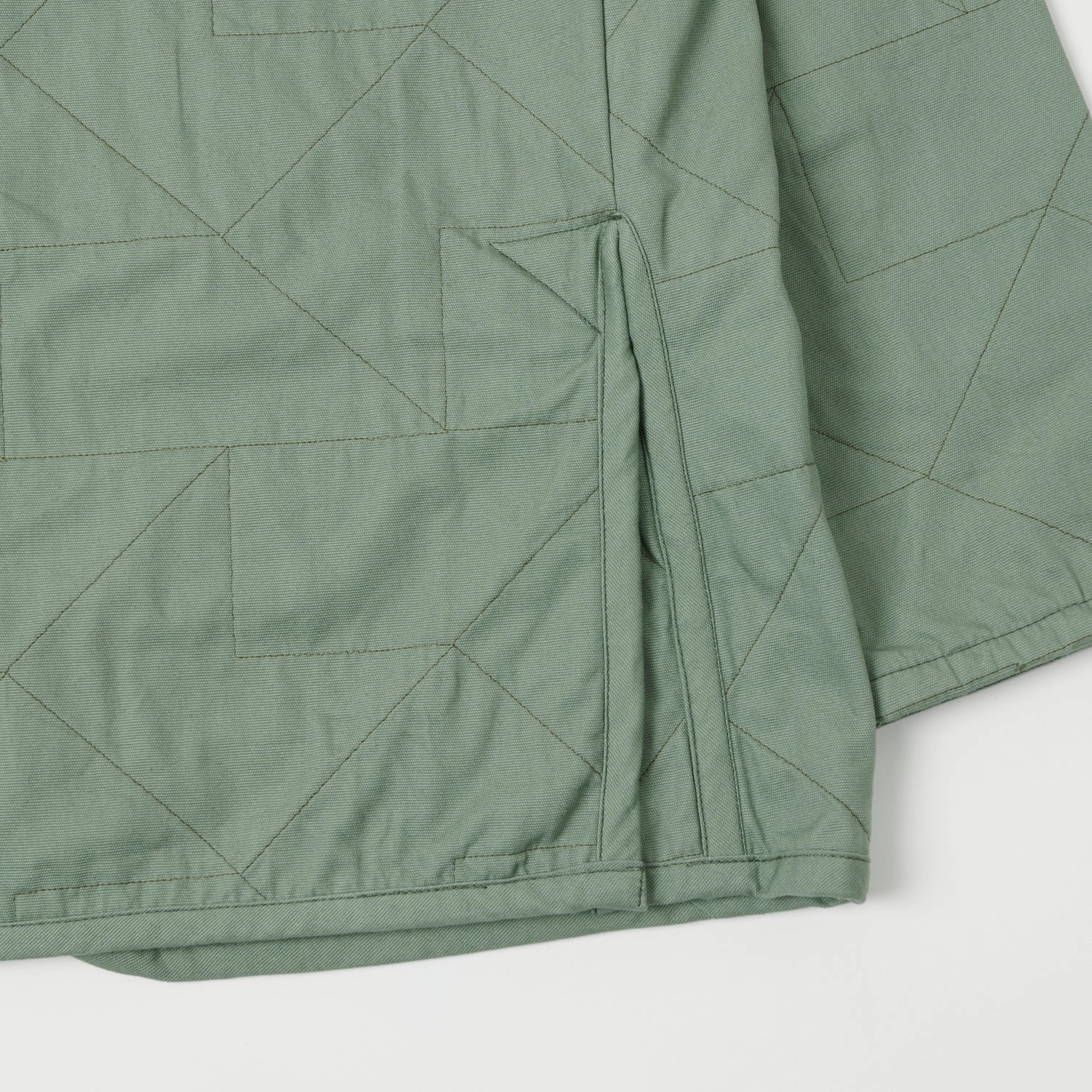Lavenham Unwadded Worker Raydon Jacket - Leaf Green