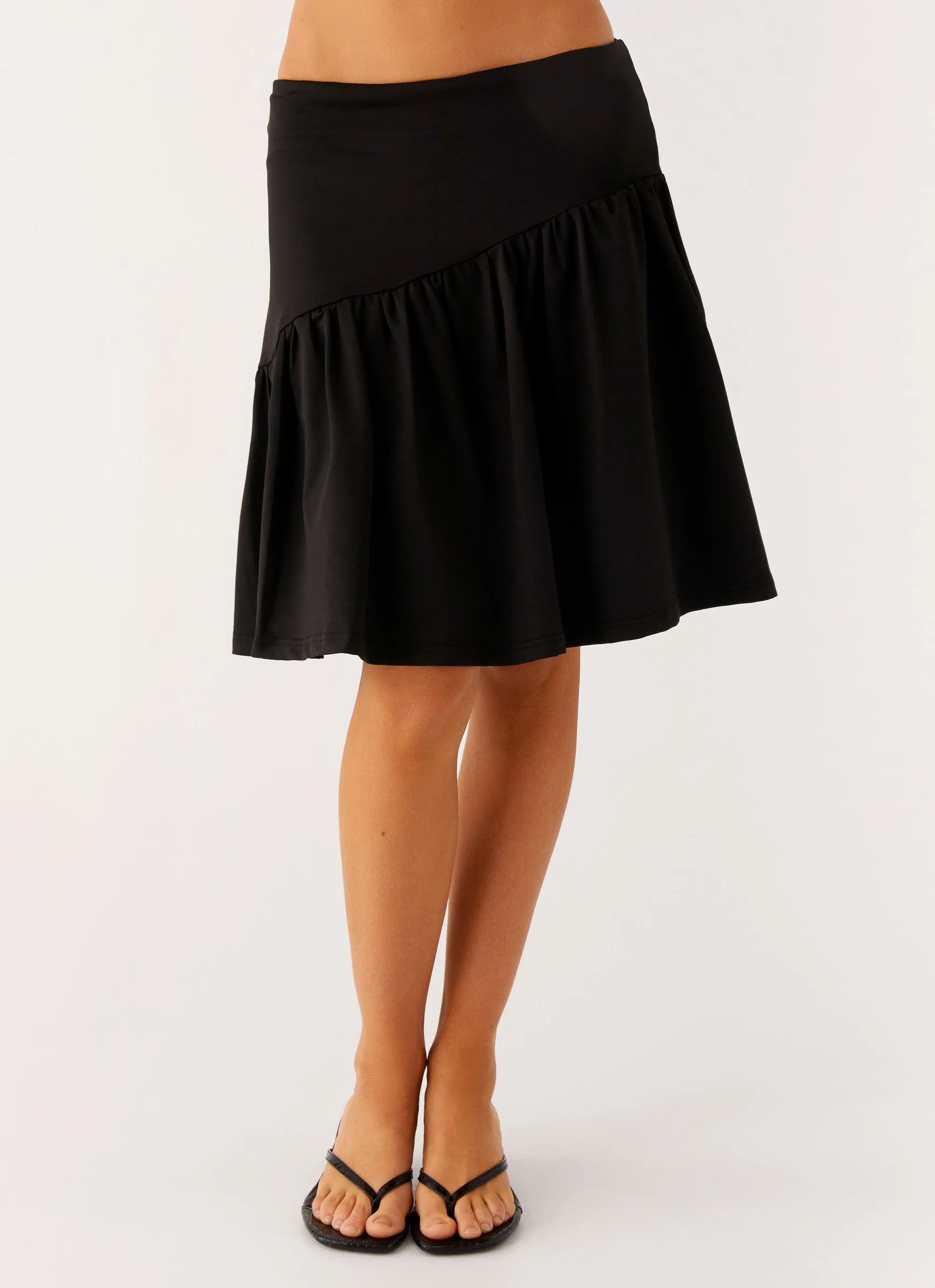 Cruise Attire Rayna Midi Skirt - Black