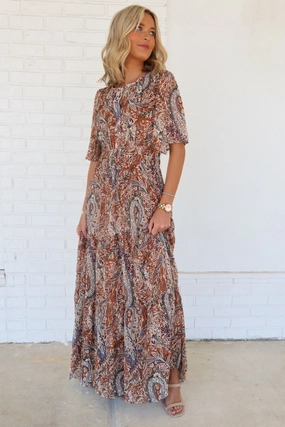 Layered Detail Pauline Patchwork Dress ReflectiveDetails Pauline Patchwork Dress