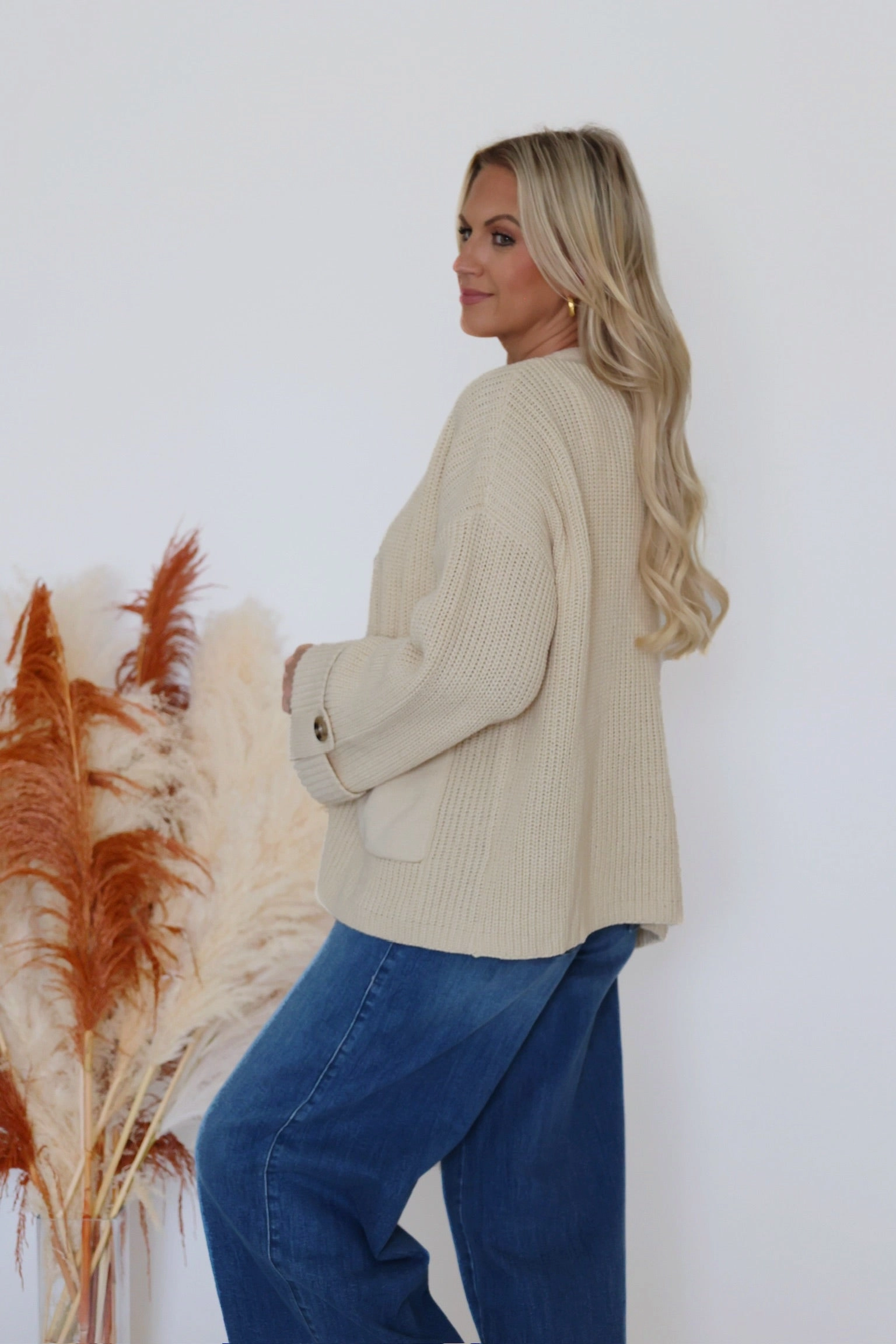 Index Card Cardigan Light Fabric AllDay Comfort