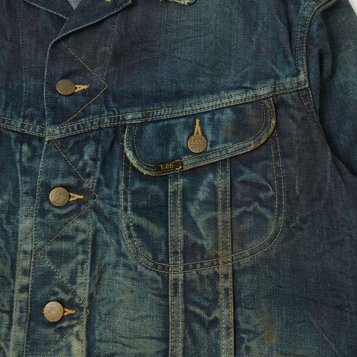 Lee Archives 1946 'Riders' 101J Denim Jacket - Heavy Wash