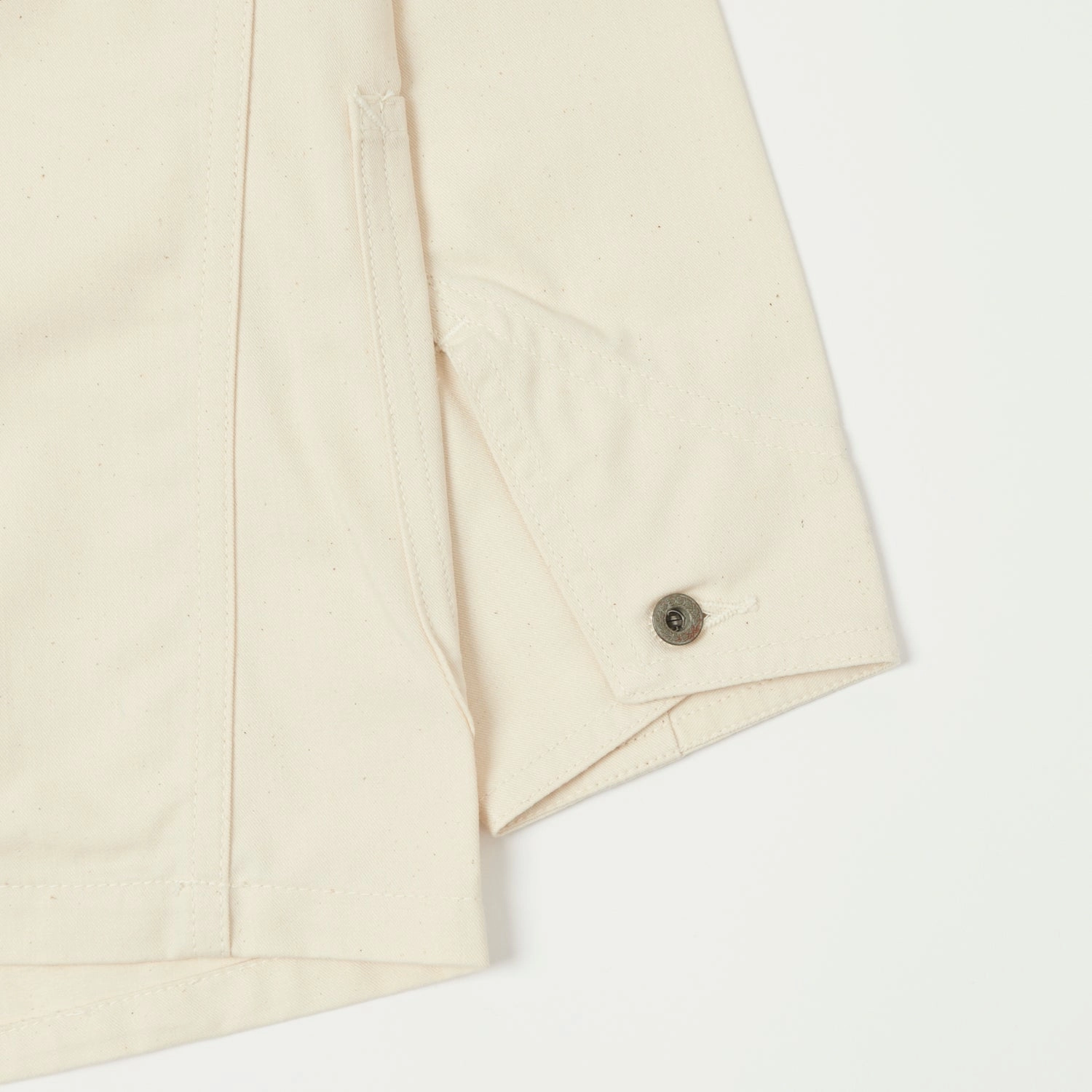 Lee Archives WWII 'Loco' Denim Coverall Jacket - Ecru