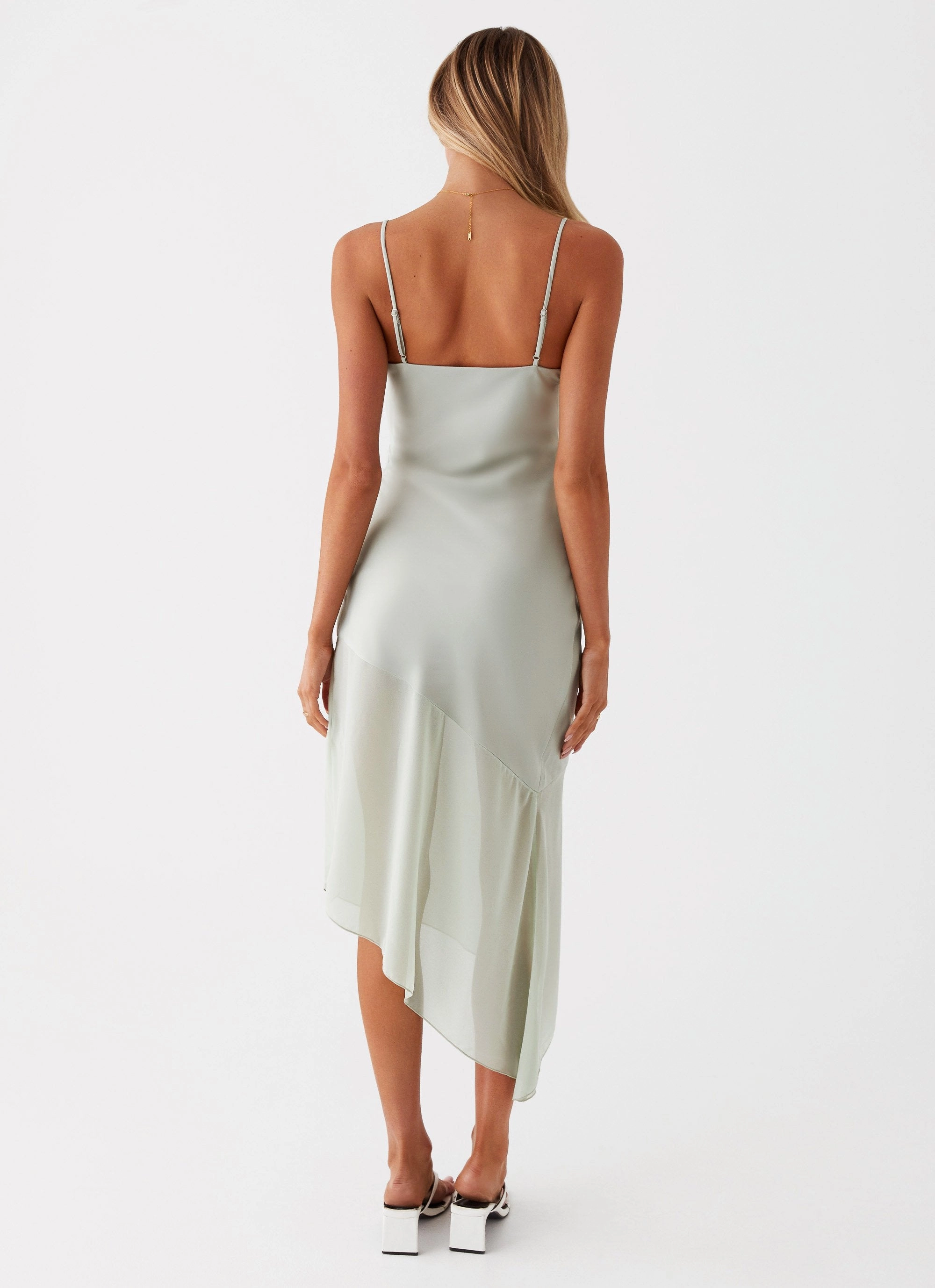 Leia Midi Dress - Sage Weekend Favorite