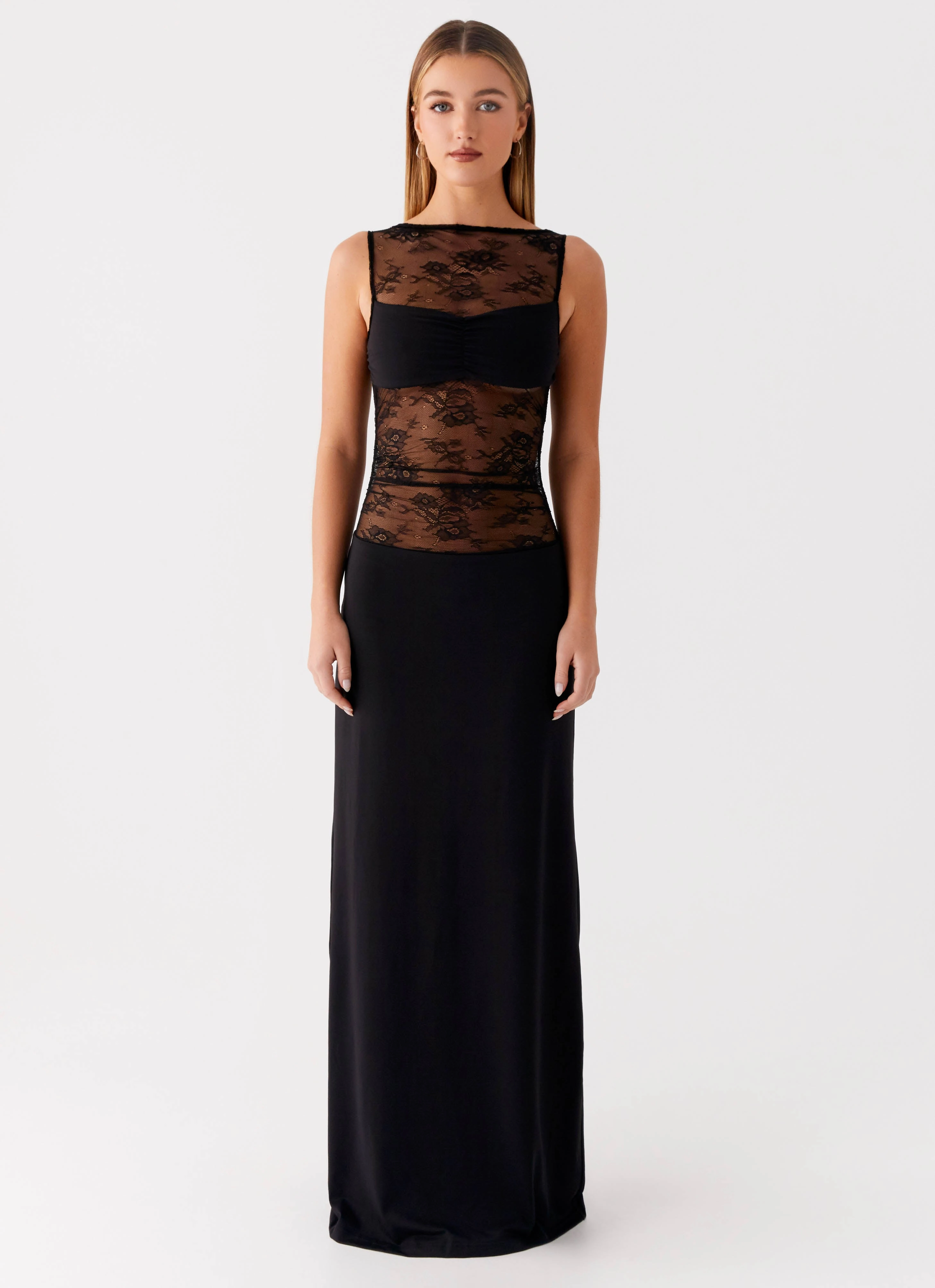 Balanced Tones Style Blend Wesley Maxi Dress - Black