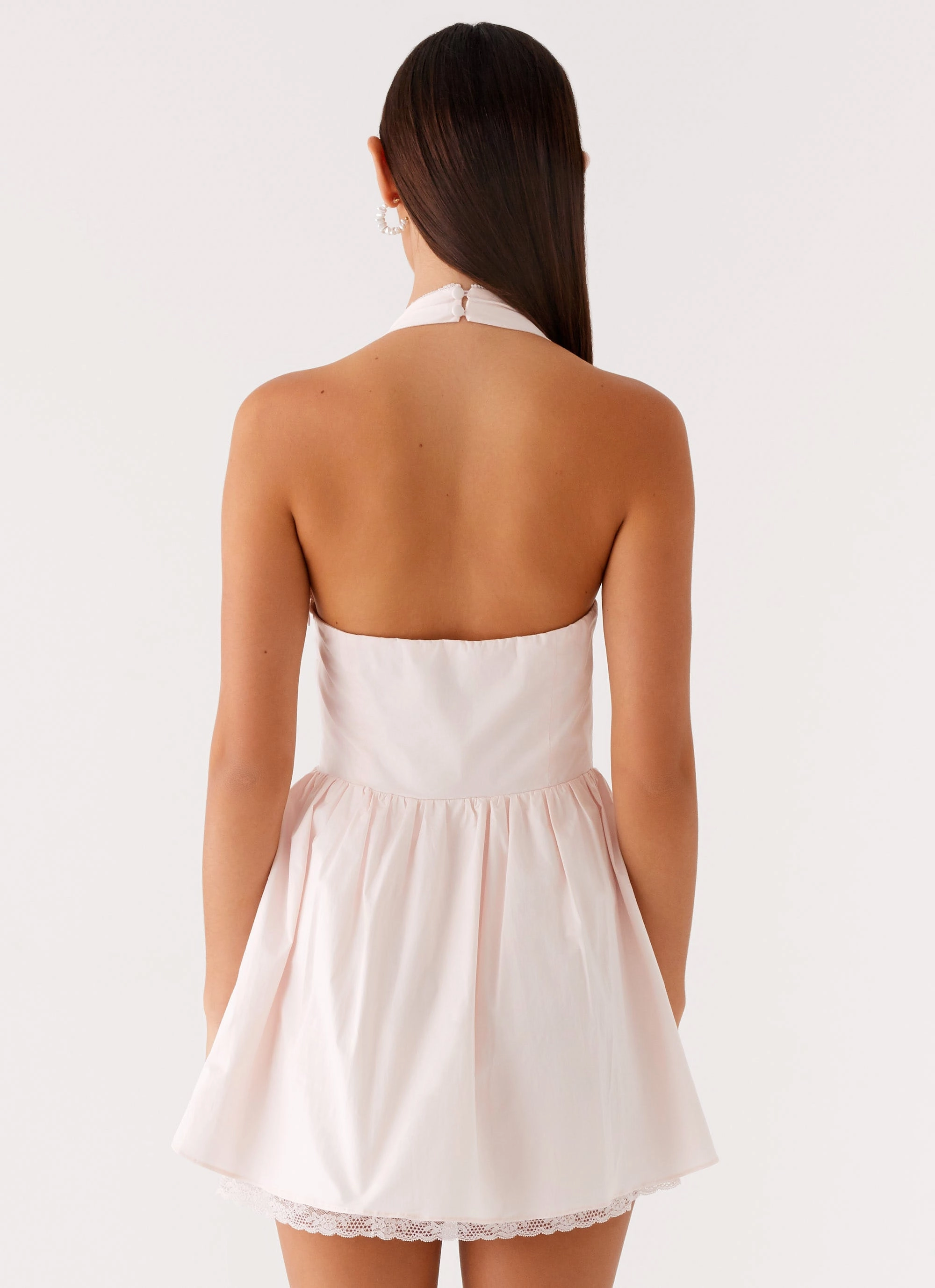 Moira Mini Dress - Pink Simple Yet Elegant Low Maintenance