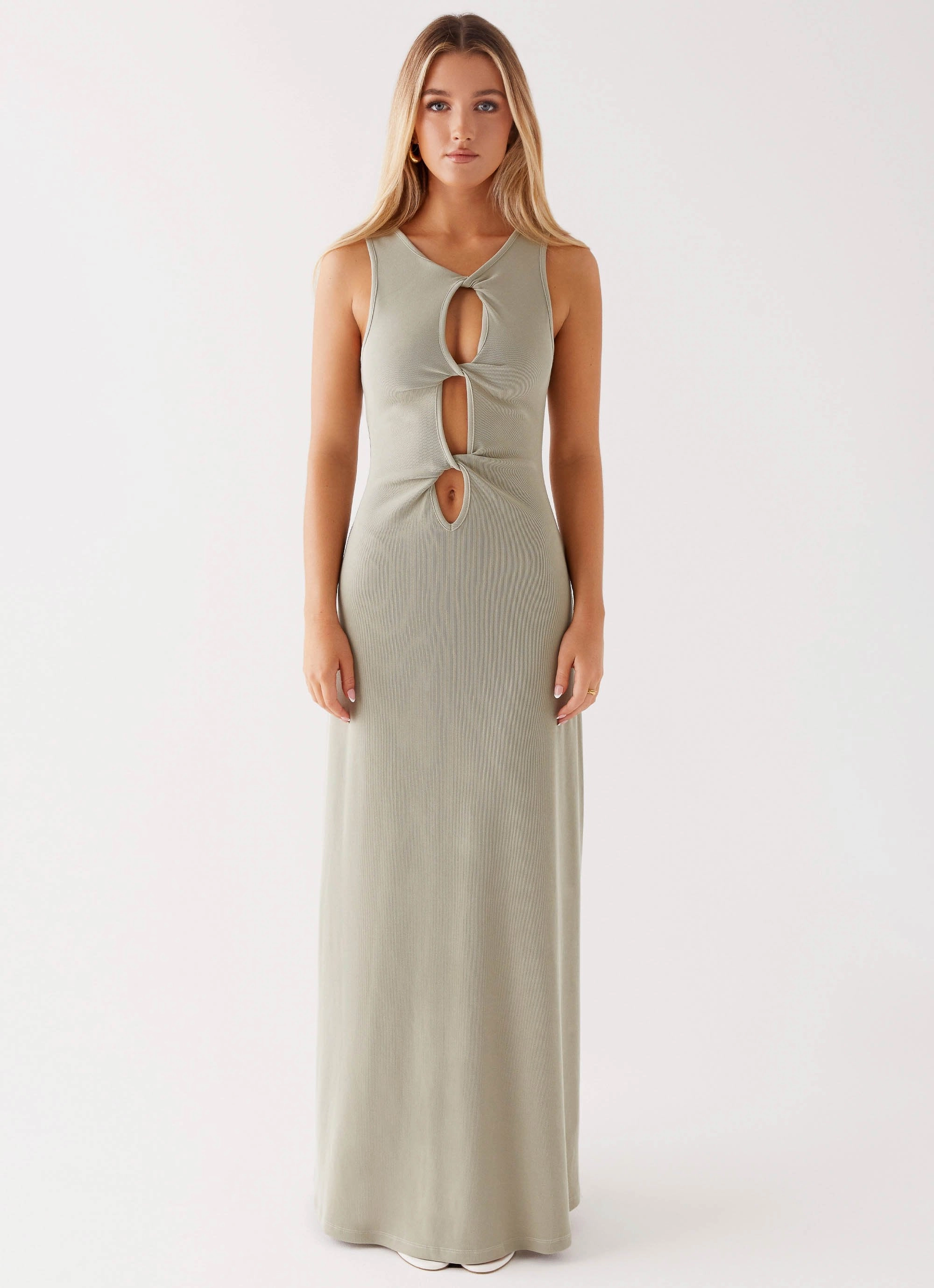Valli Maxi Dress - Sage Chill Moment