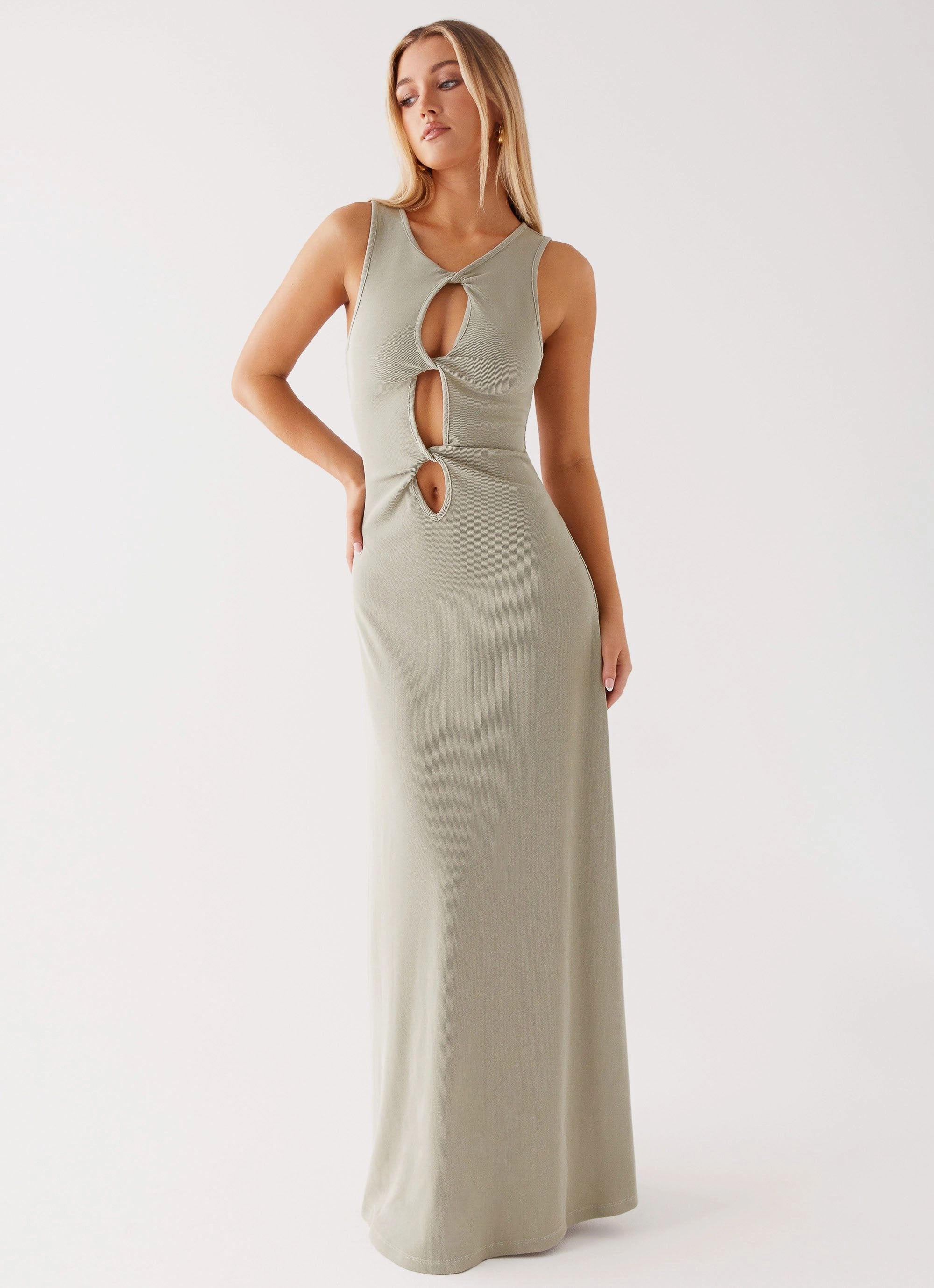 Valli Maxi Dress - Sage Smart and Polished