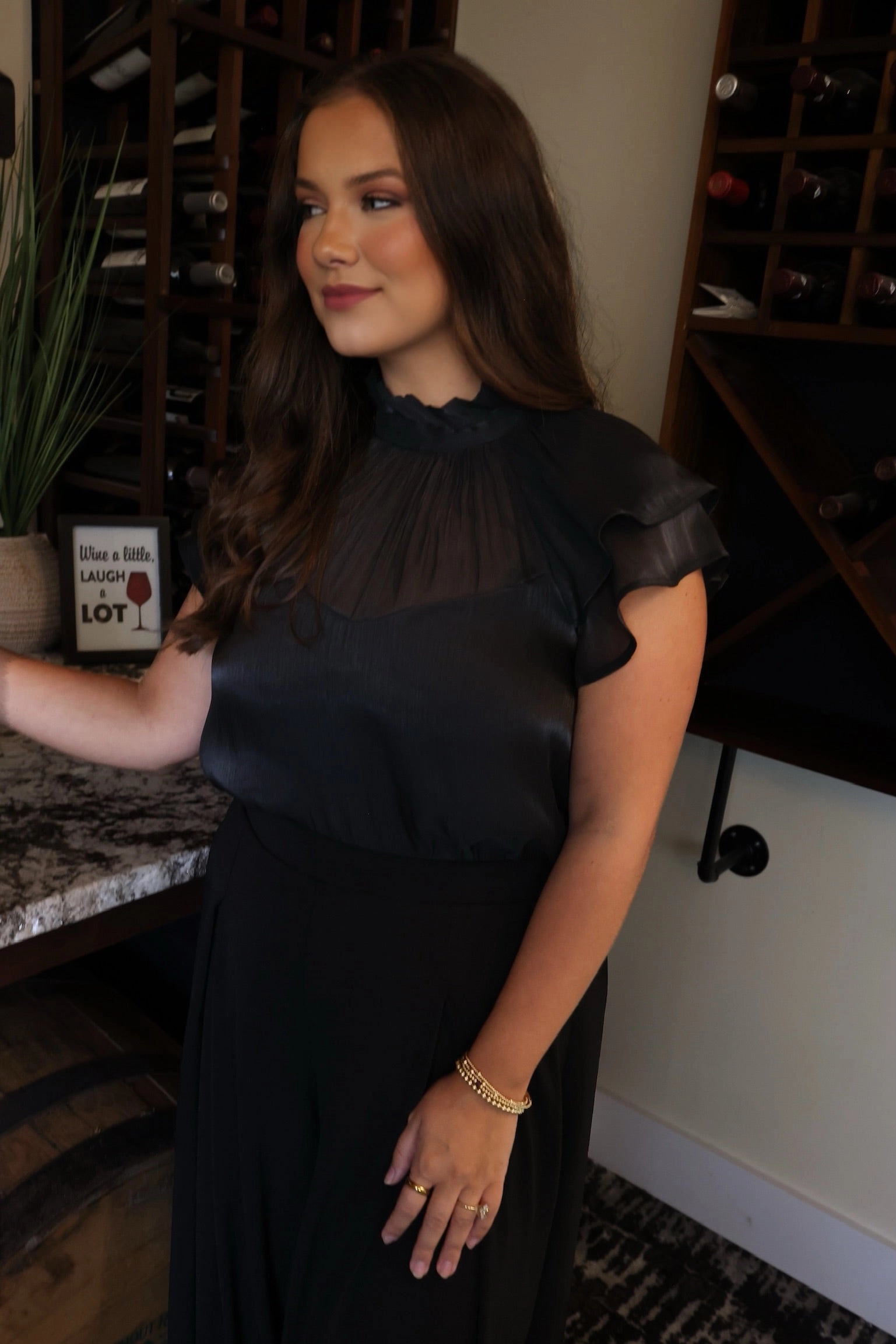 HypoallergenicConstruction Rue Ruffle Top (FINIAL SALE)