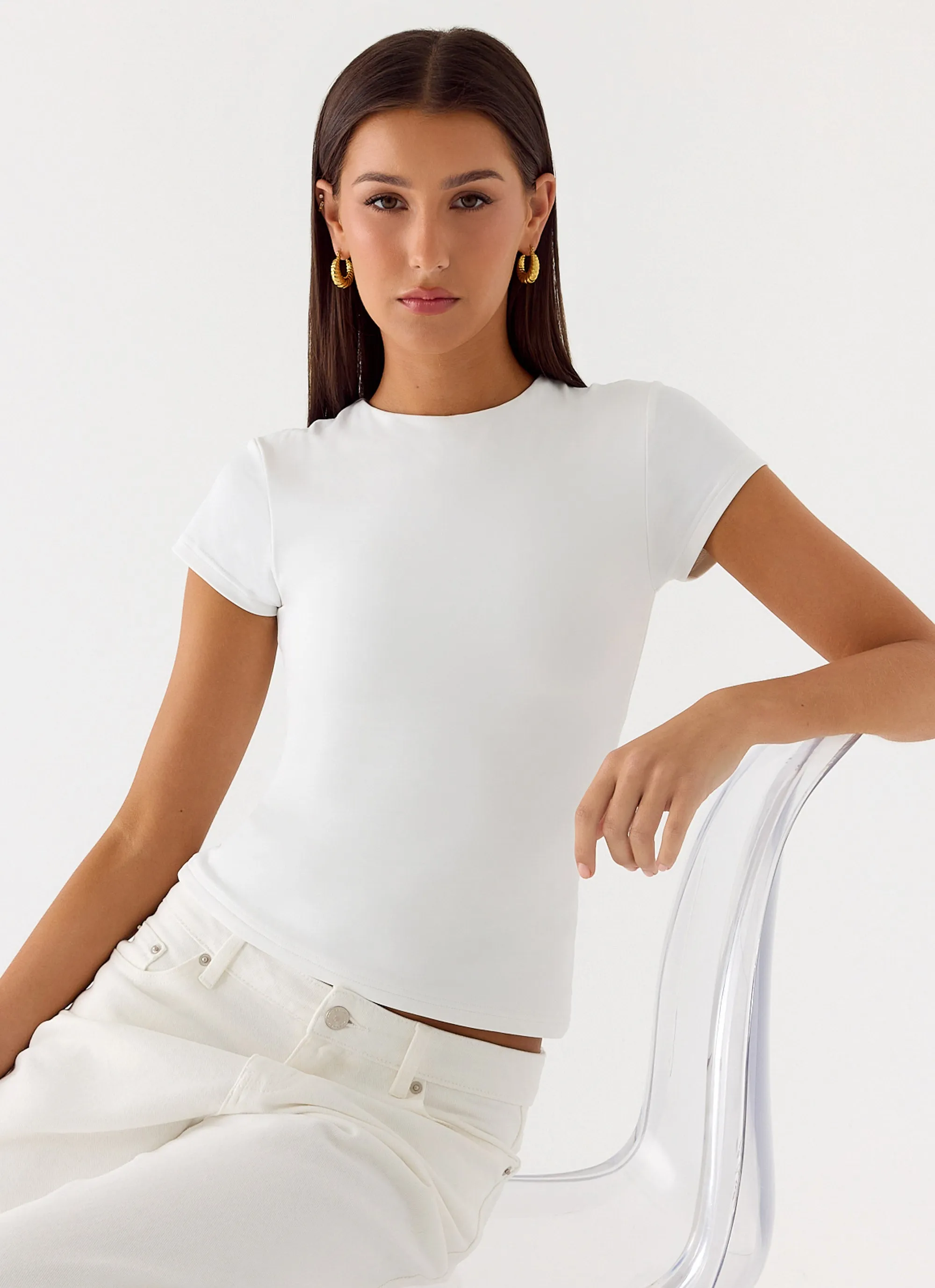 About You Top - White Chic Design