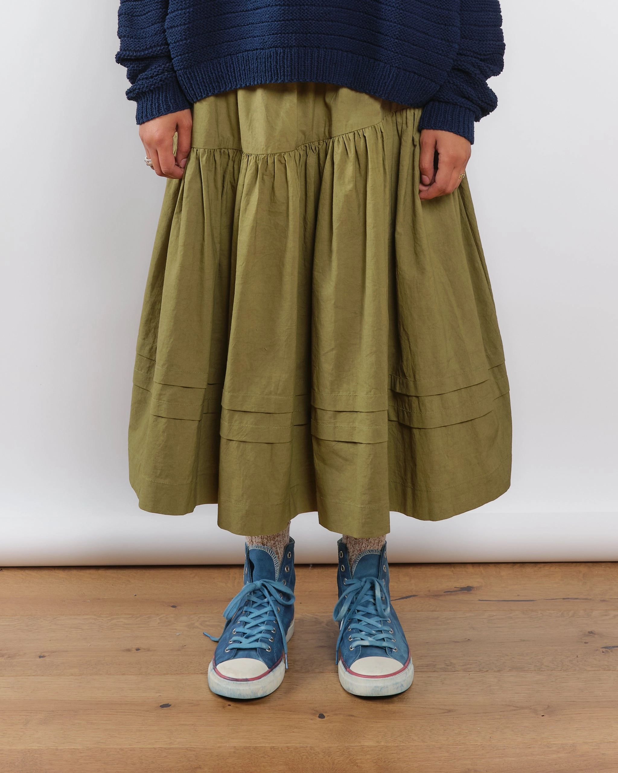 Wrinkle Resistant Textile Tumble Skirt - R.T.S. CO-11