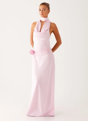 Lightweight Feel Imani Maxi Dress - Pink Subtle Stitch Imani Maxi Dress - Pink