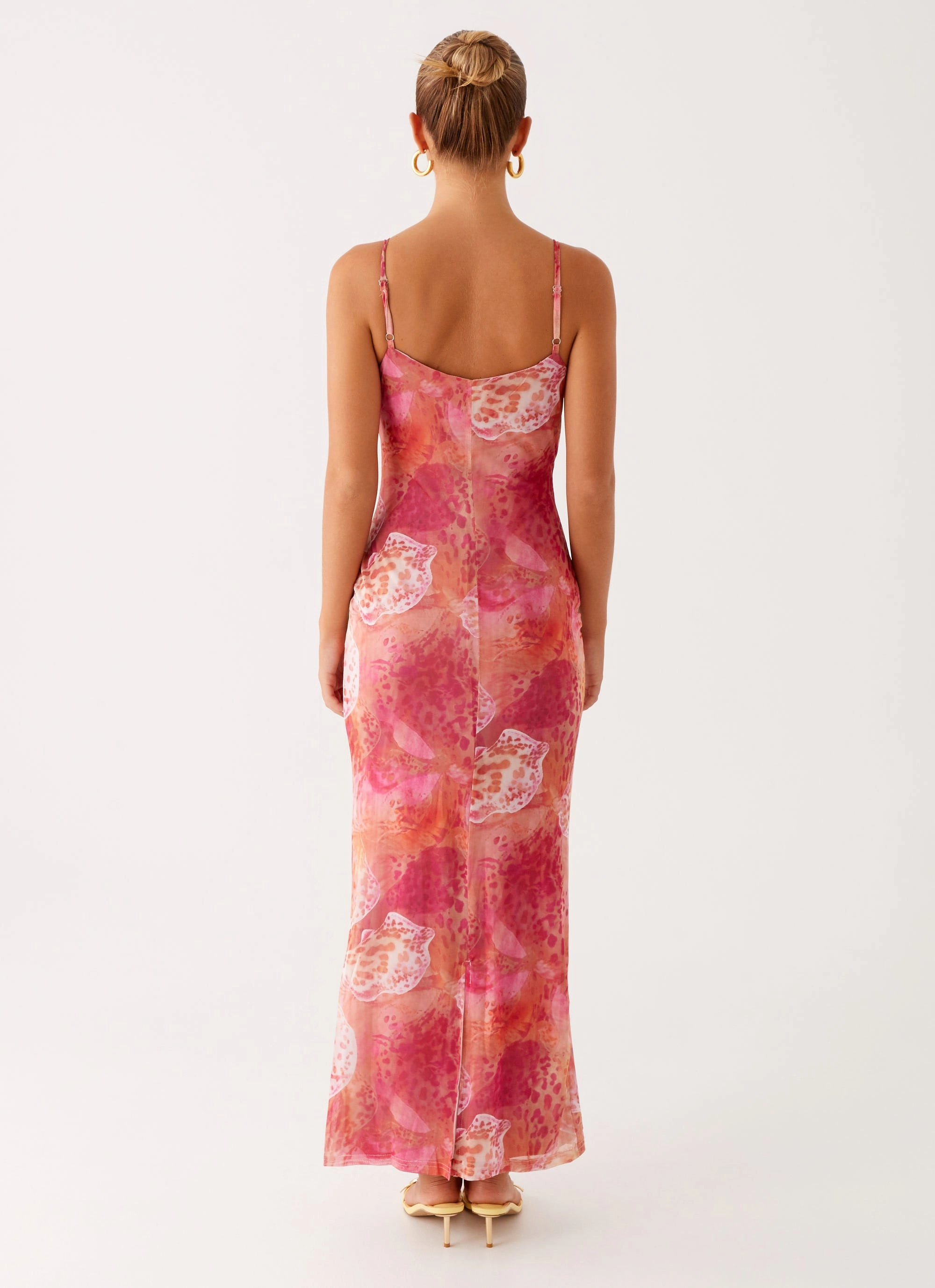 Kasey Midi Dress - Flamingo Fling Versatile sundress Chic and Cozy Wear