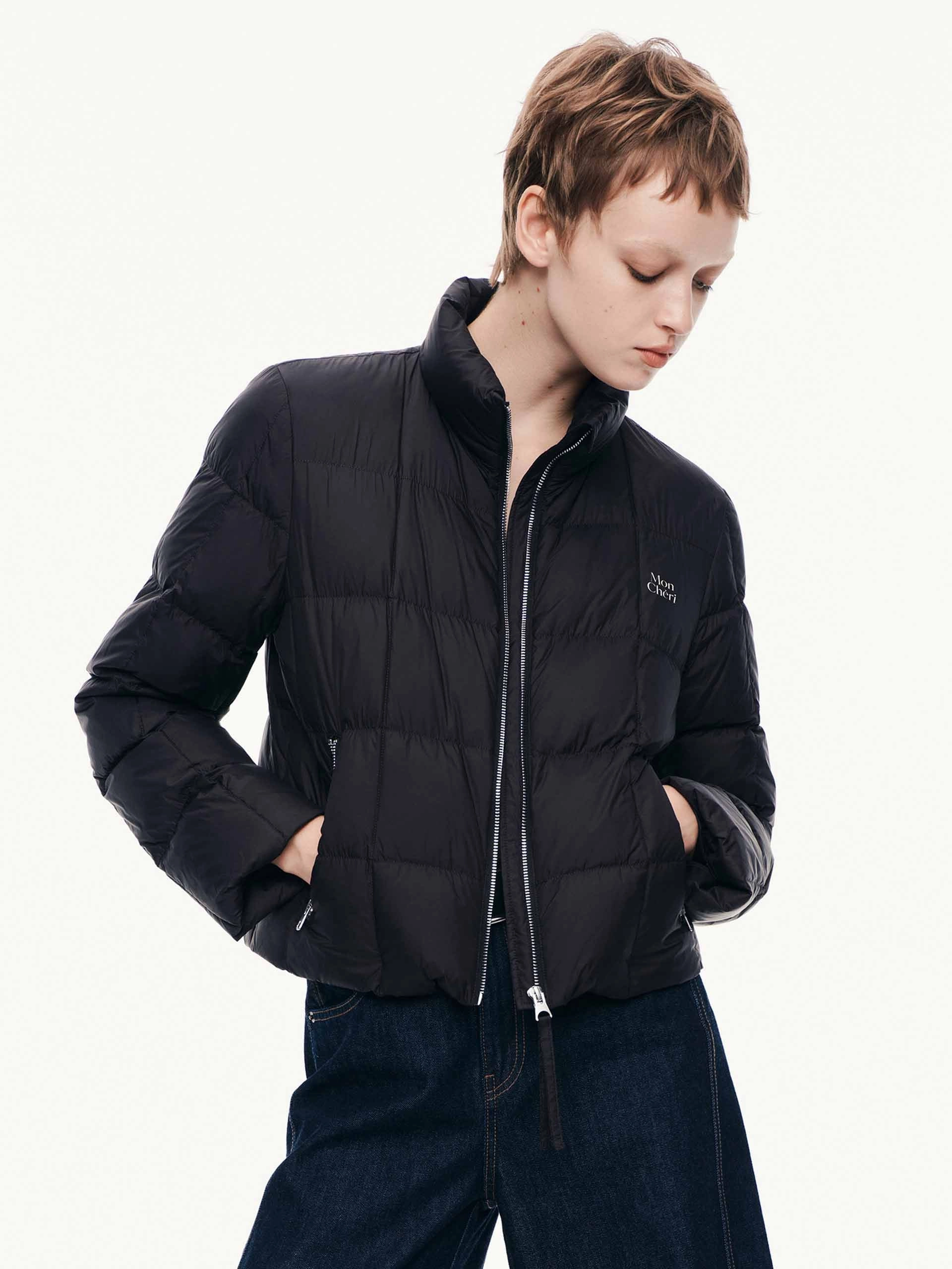 Lightweight Zipper Down Jacket