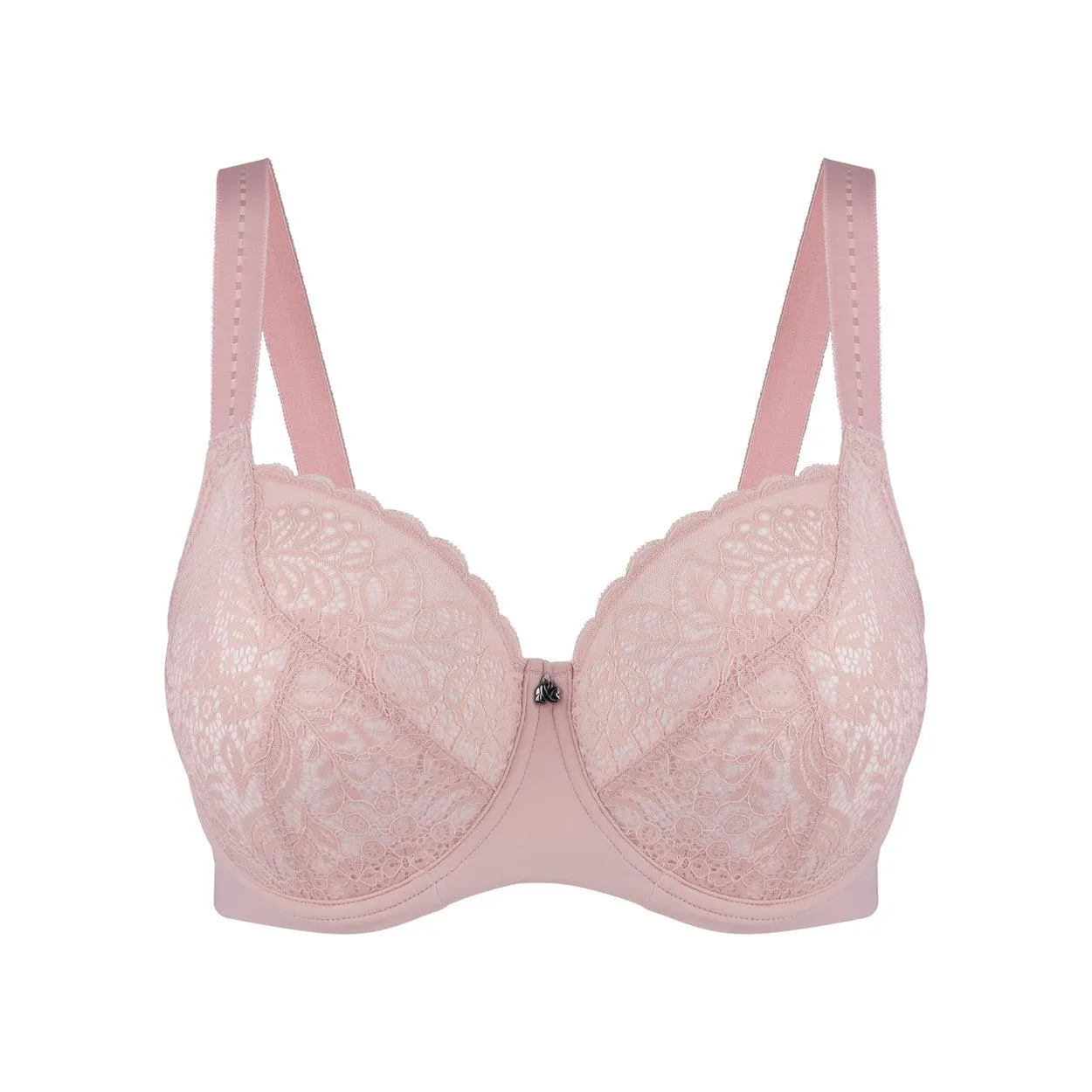 Lily Lace Premium Support Bra - Blush Pink