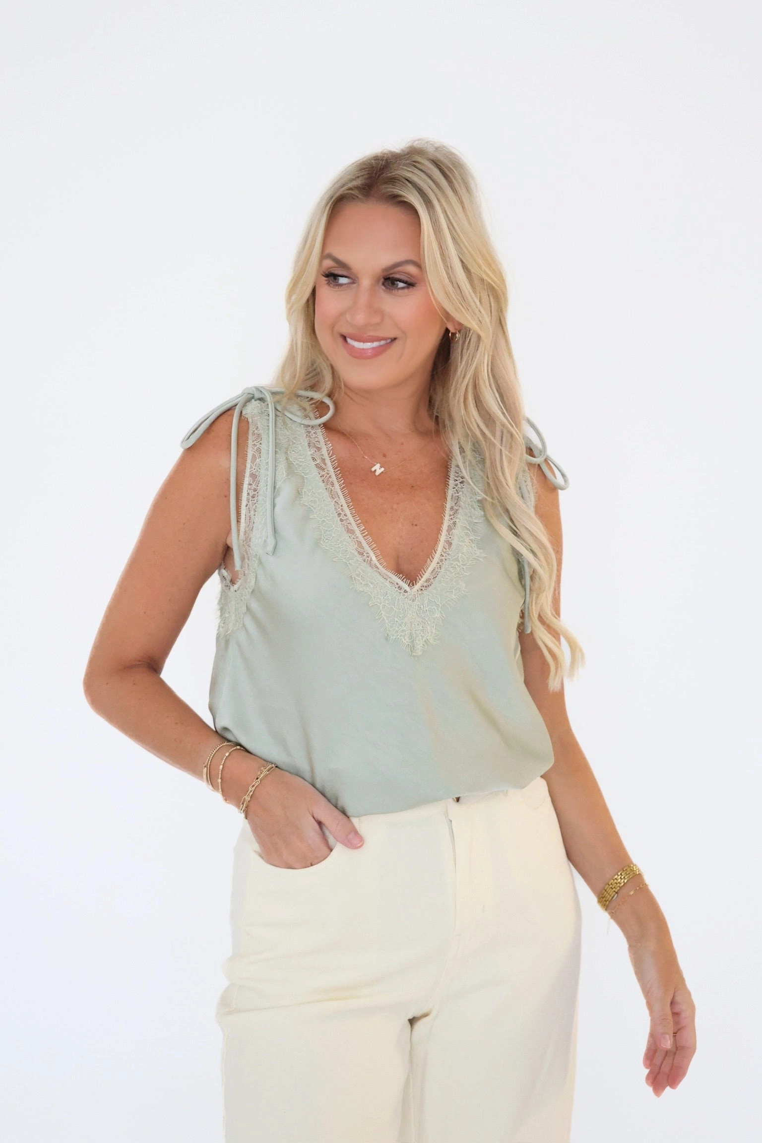 LatticeKnit Limited Cami