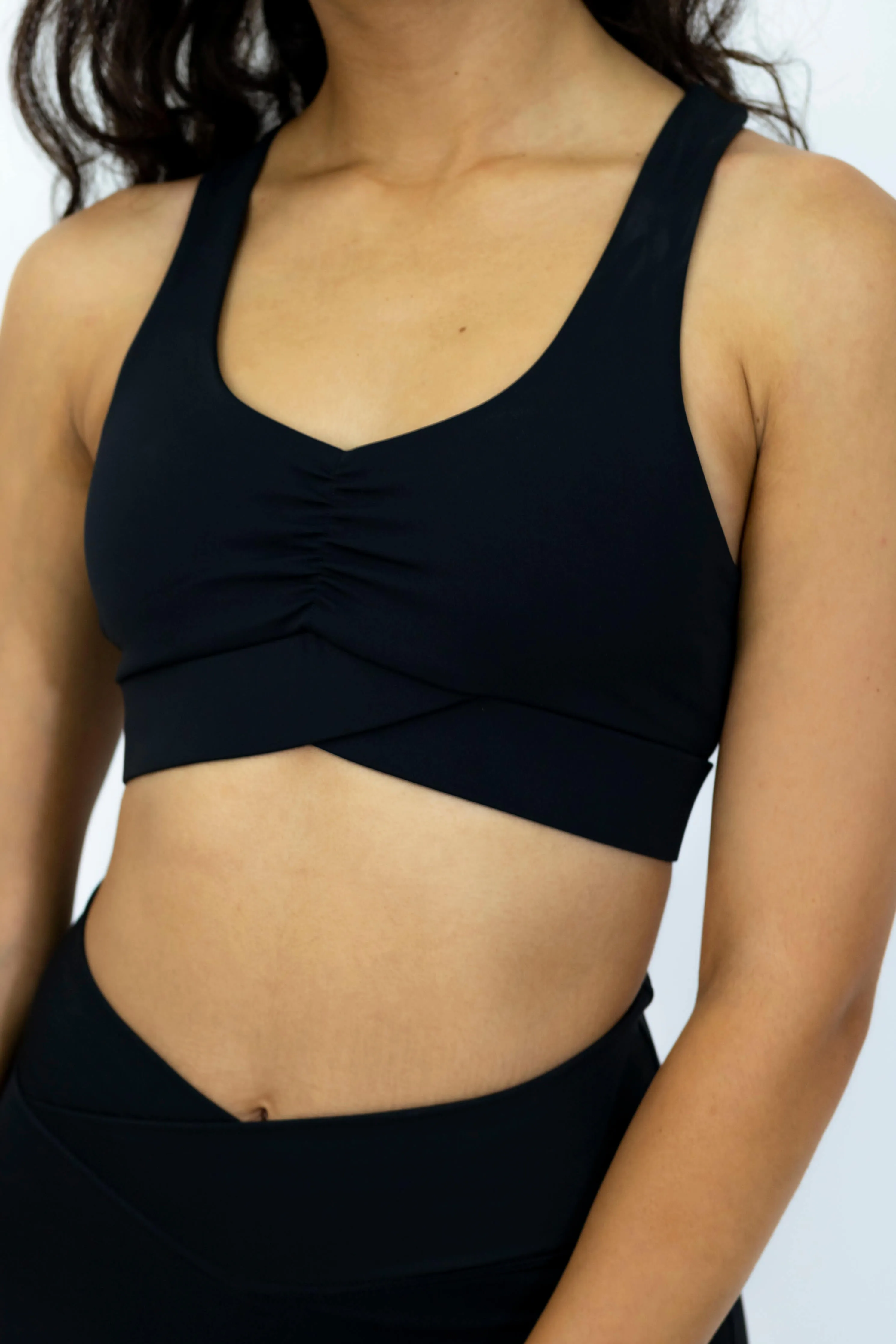 Limitless Sports Bra - Black Night