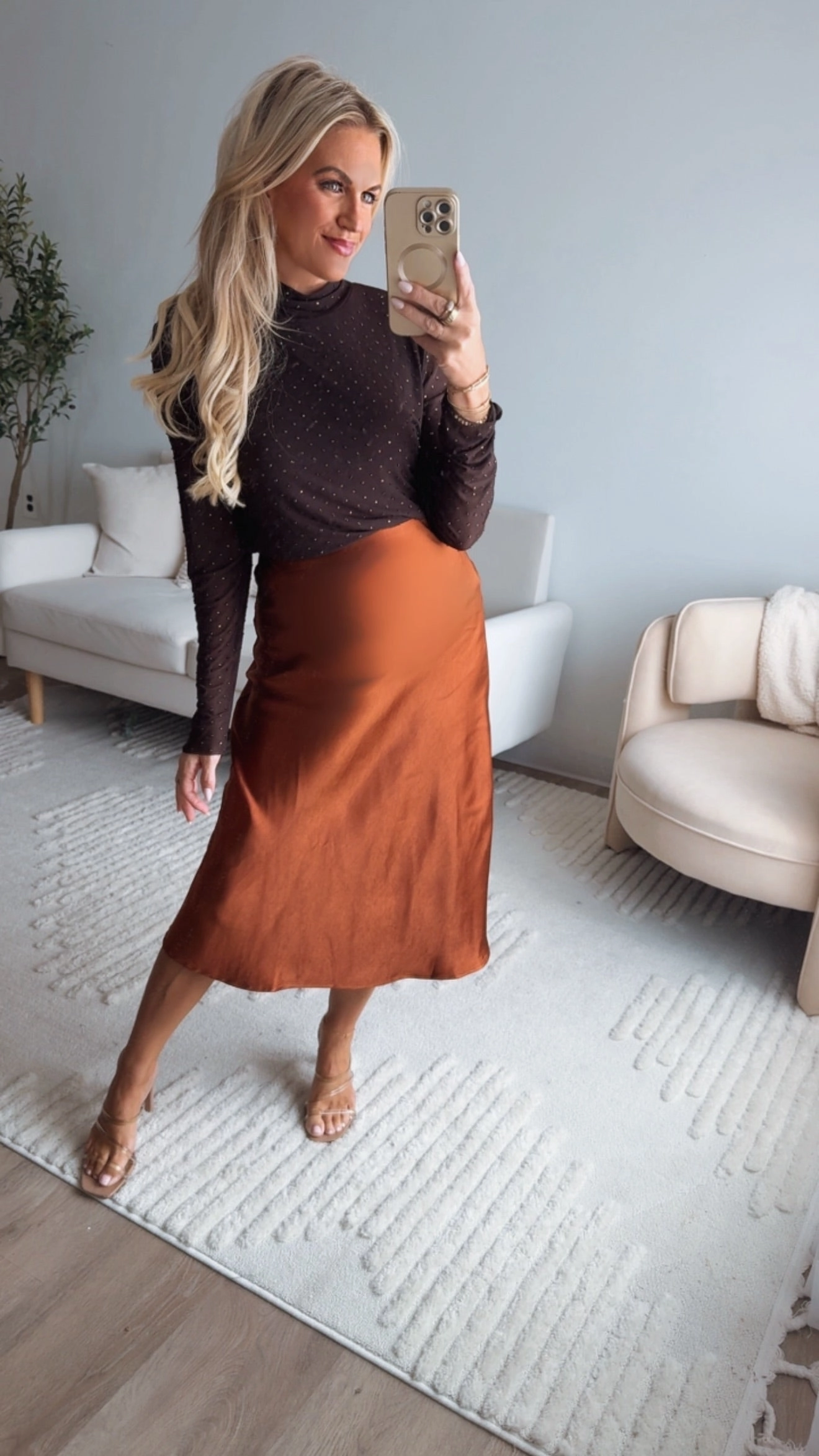 DurableWeave Lincoln Satin Skirt
