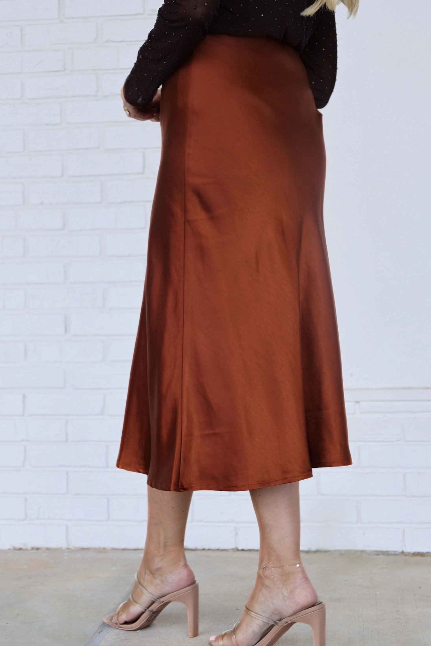 Lincoln Satin Skirt UltraSoftLining Stylish Jacket