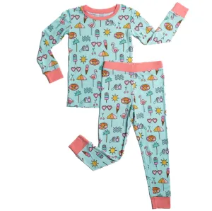 Little Sleepies Pool Party 2pc PJ Set