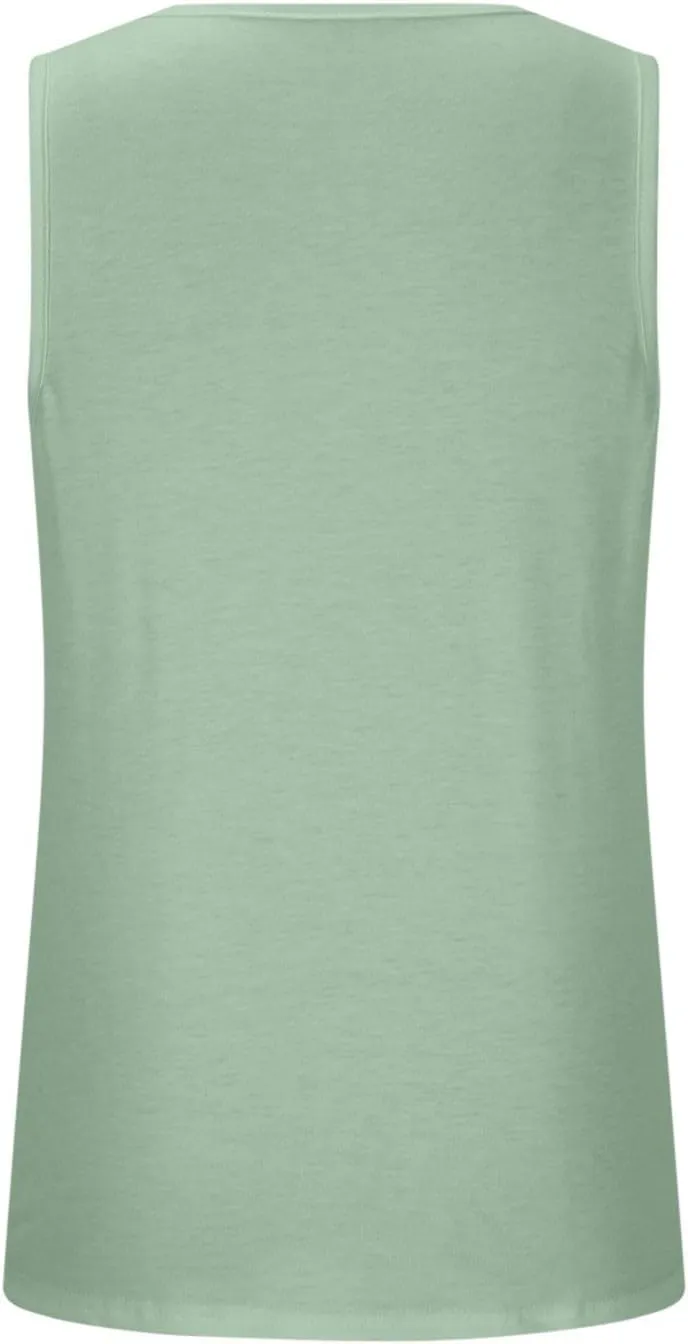 Lmdudan Plus Size Tank Tops for Women Fashion Solid Color Sleeveless U Neck Tees 2024 Summer Loose Flowy Casual Comfy Shirts