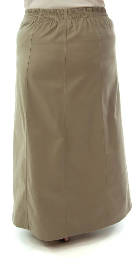 Long Corneado Skirt / Womens Plus Size